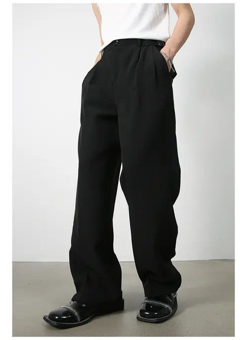 Japanese Brand × Jean Men's straight Japanese trendy wide-leg casual trousers Size US 32 / EU 48 - 3 Thumbnail