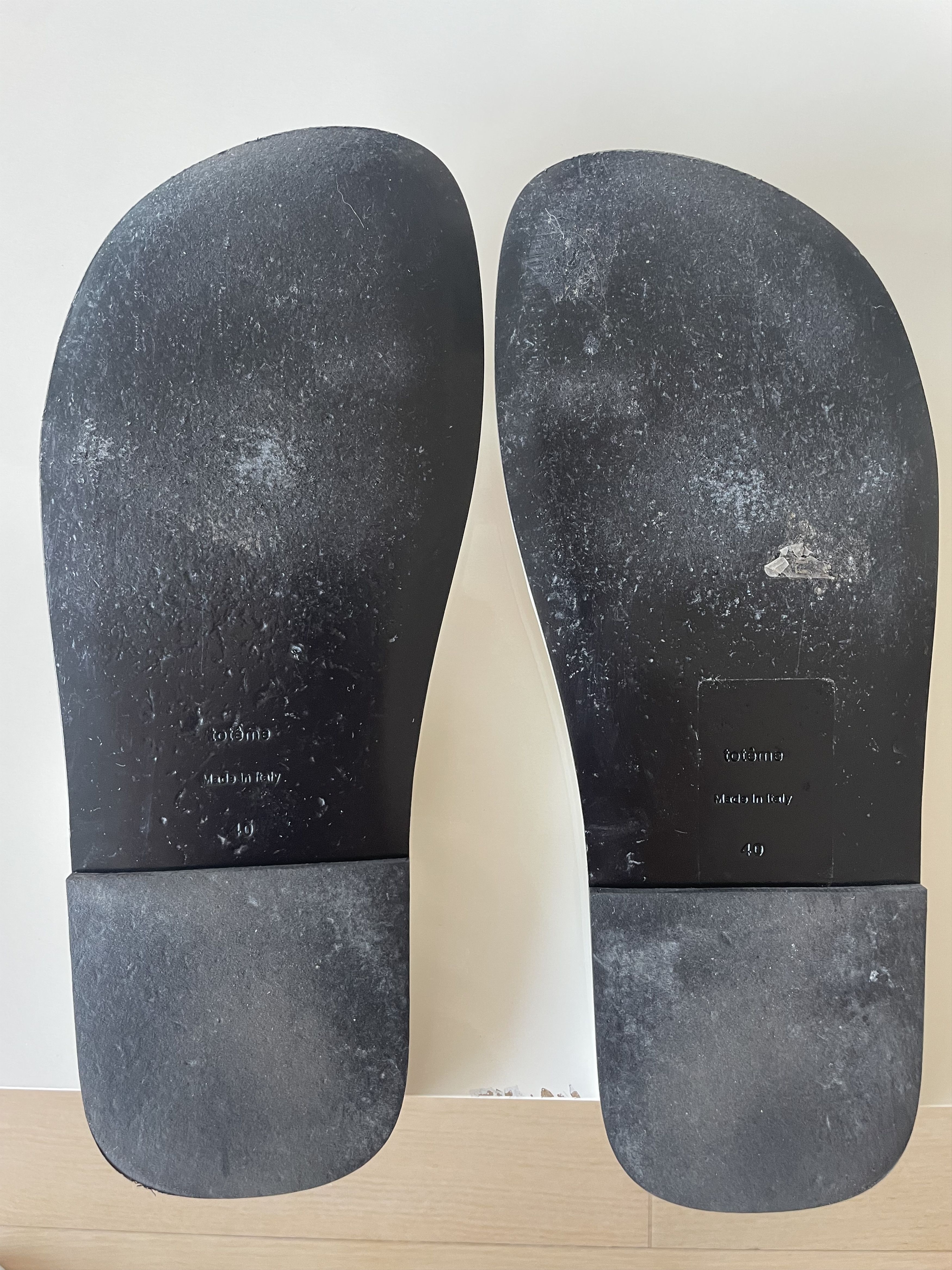 Toteme Toteme the city leather slides Size US 10 / IT 40 - 4 Thumbnail