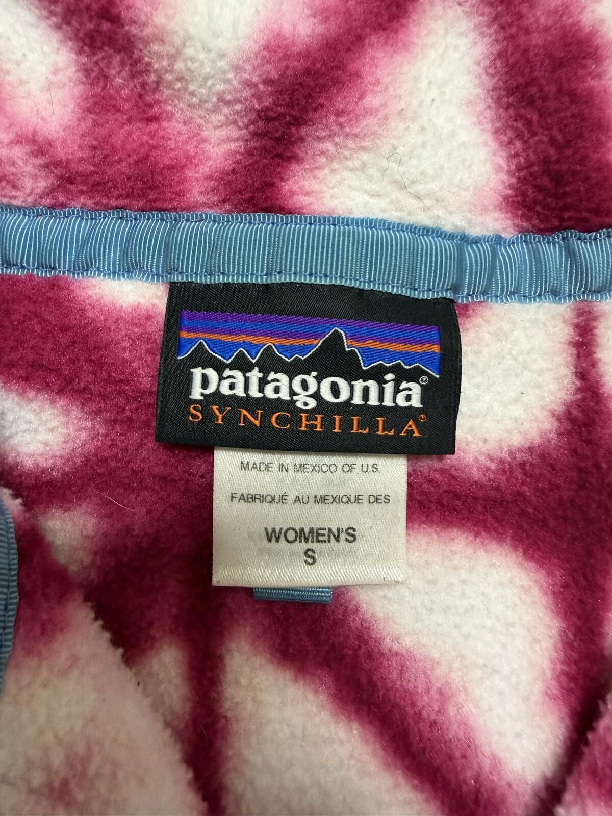Patagonia Patagonia T Snap Synchilla Abstract Pattern Fleece Pullover Size S / US 4 / IT 40 - 3 Thumbnail