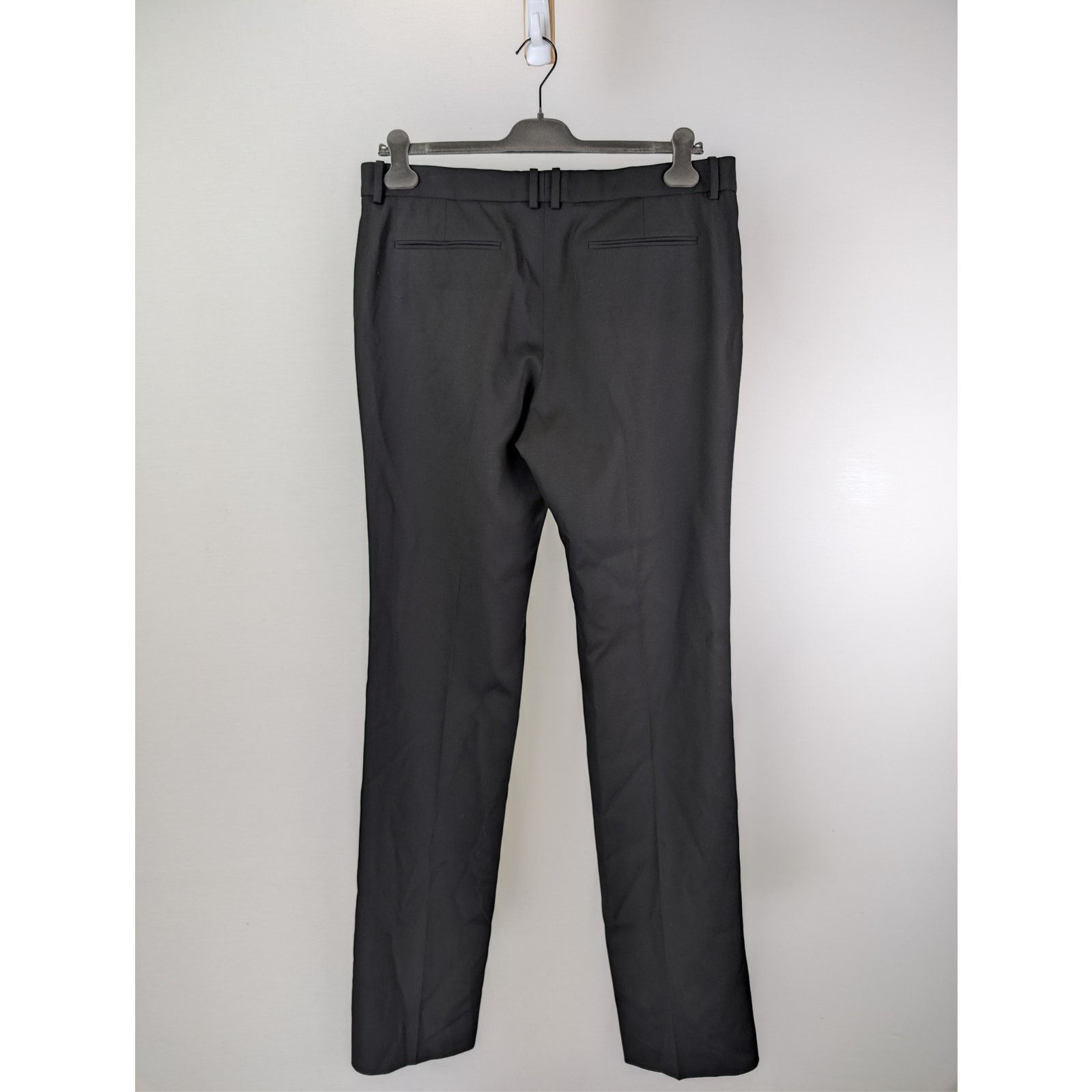 Saint Laurent Paris o1rshd1 Grain De Poudre Organique Pants in Black Size US 36 / EU 52 - 10 Thumbnail