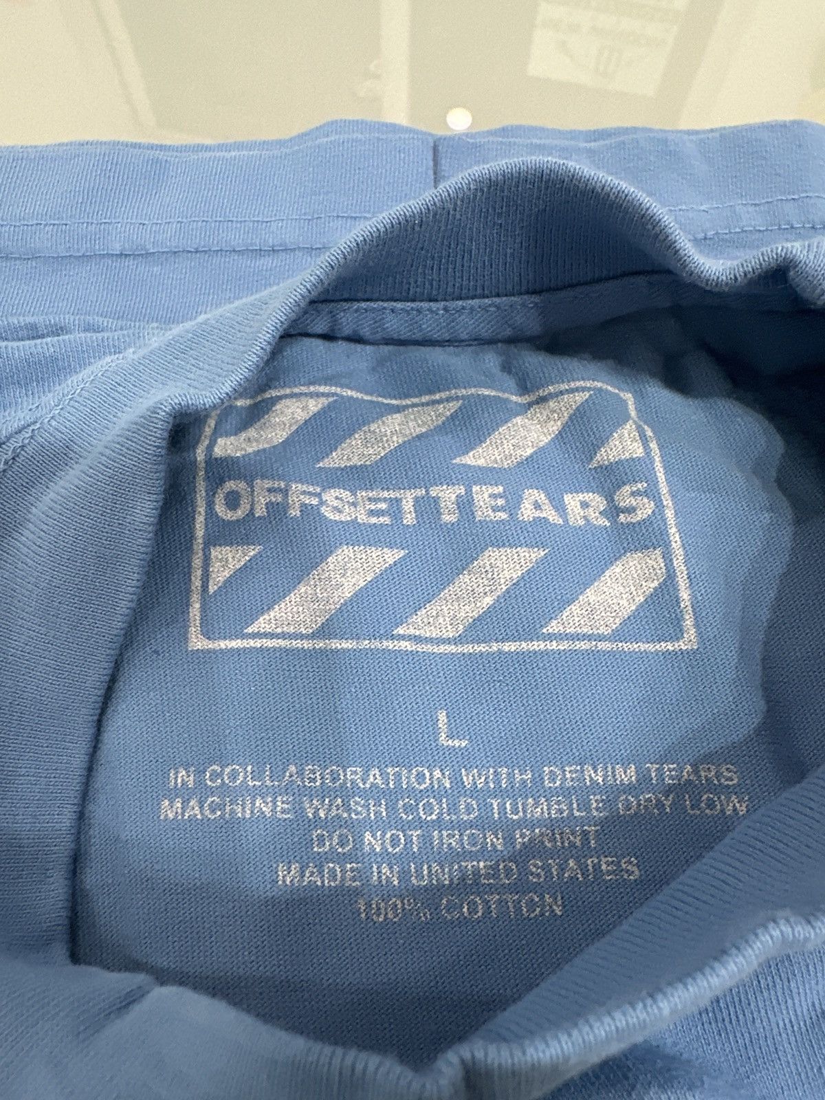 DENIM TEARS Denim Tears x Offset Set It Off #2 T-shirt (L) Size US L / EU 52-54 / 3 - 4 Thumbnail