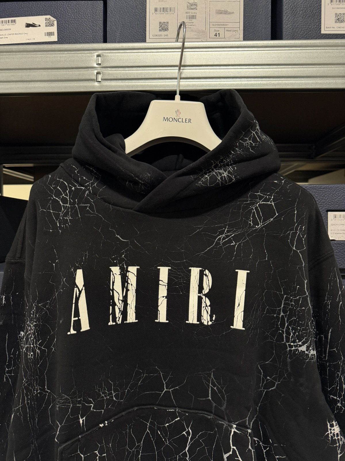 Amiri Amiri Cracked Core Logo Hoodie NEW 1150$ Size US L / EU 52-54 / 3 - 2 Thumbnail