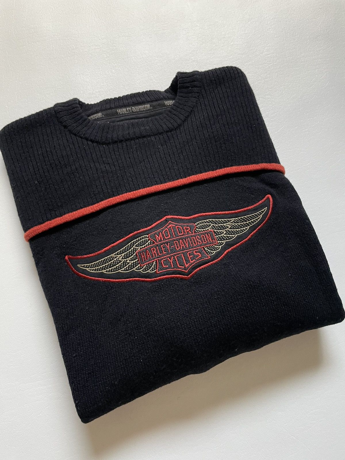 Harley Davidson × Vintage Harley Davidson sweatshirt Size US L / EU 52-54 / 3 - 2 Thumbnail