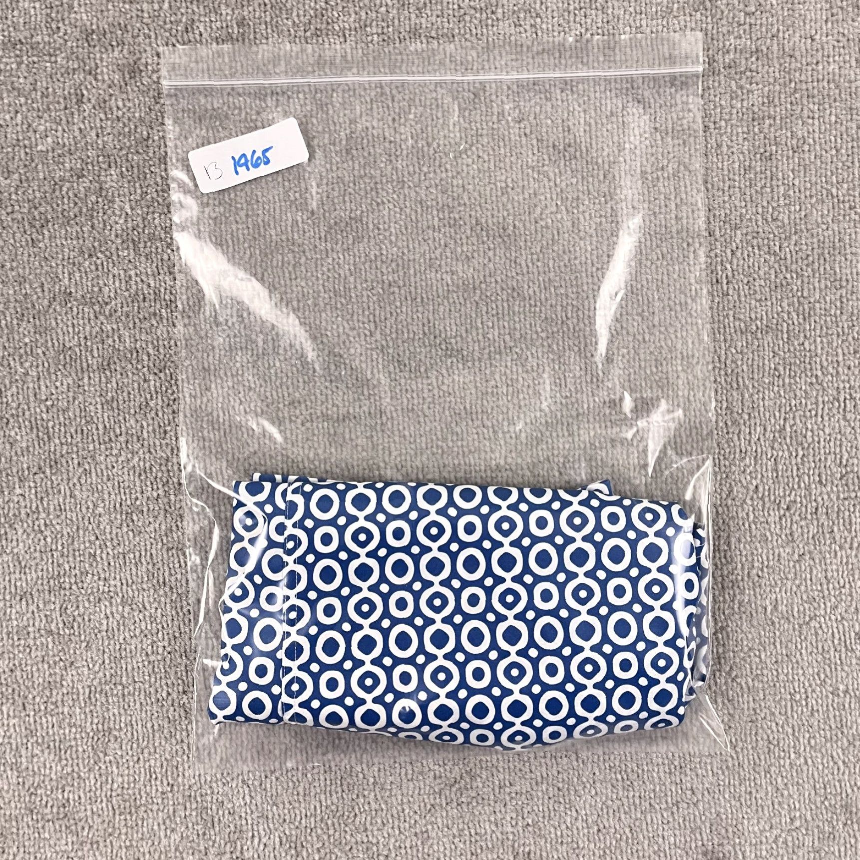 Vintage RipSkirt Hawaii Wrap Skirt Geometric Blue White Womens Medium Adjustable Waist Size 32" / US 10 / IT 46 - 7 Thumbnail