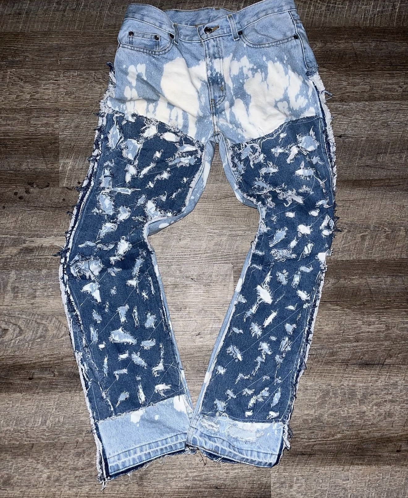 Levi's Vintage Clothing Lacerated Denim Size US 32 / EU 48 - 1 Preview
