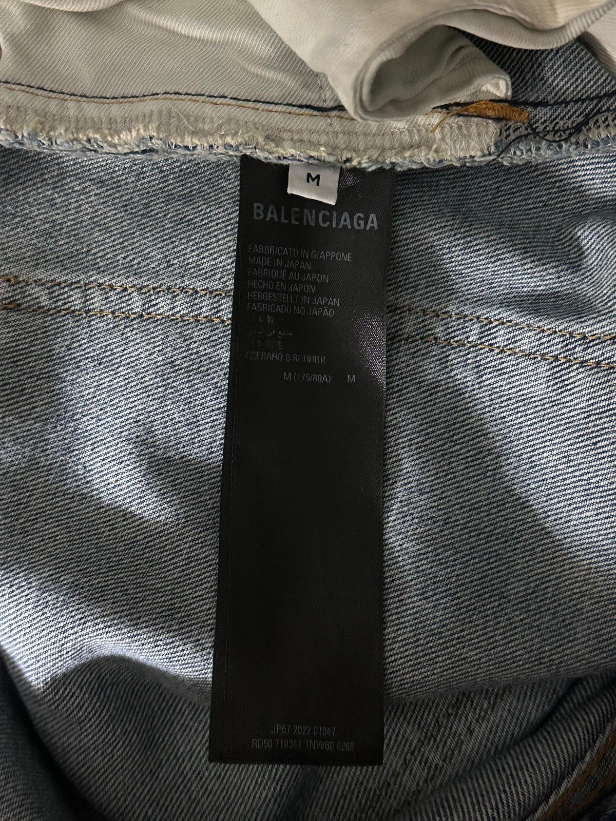 Balenciaga Winter 22 wax baggy jeans Size US 34 / EU 50 - 6 Thumbnail