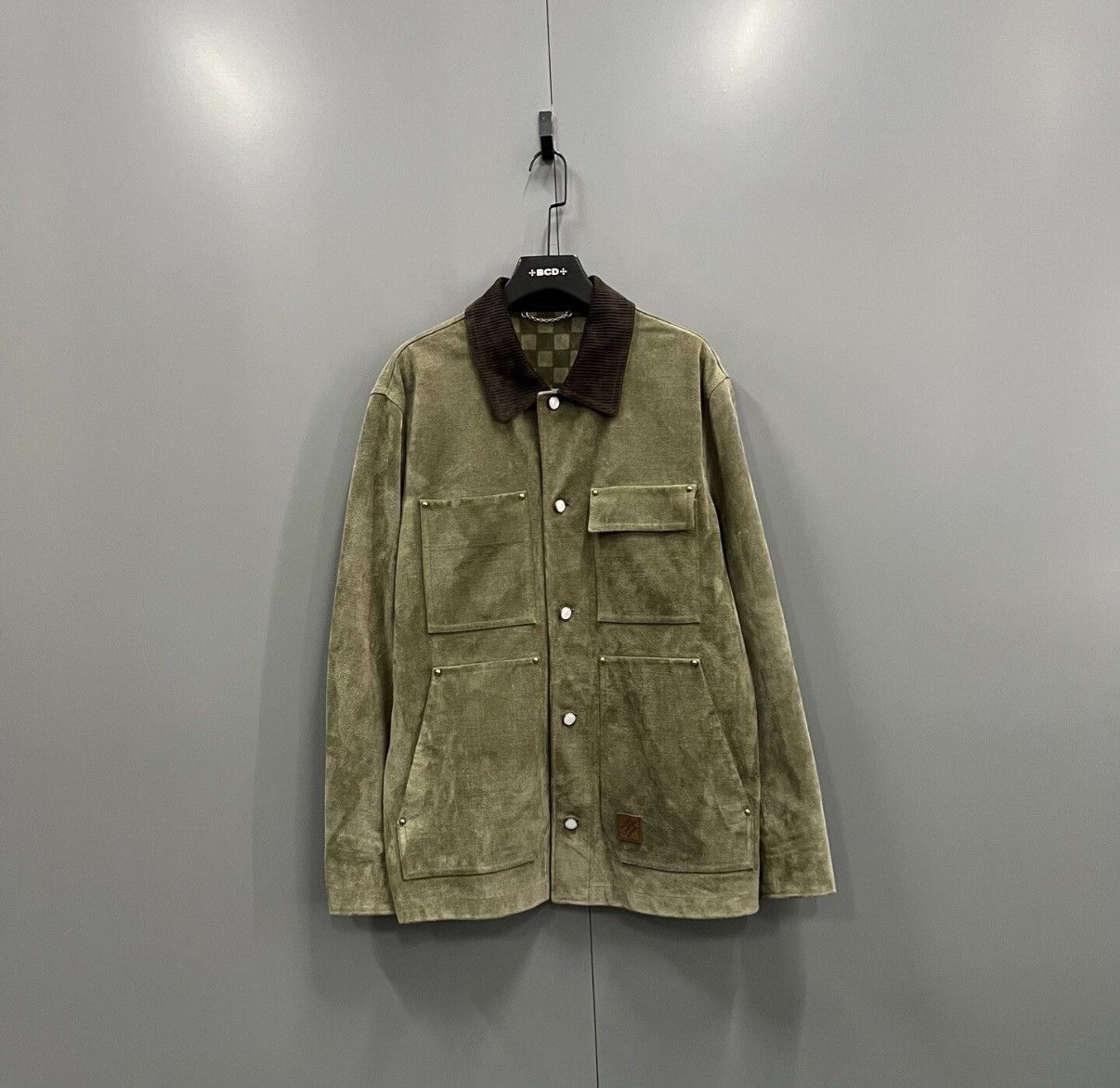Louis Vuitton Louis Vuitton LV × Nigo 25th Lined Damier Leather Jacket J41 Size US L / EU 52-54 / 3 - 1 Thumbnail
