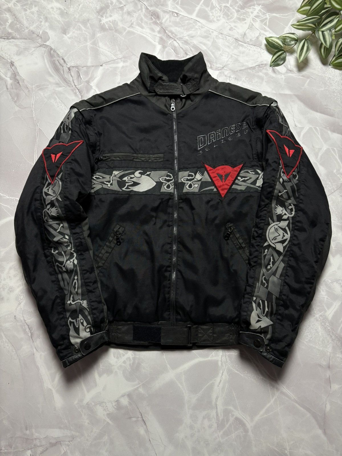 Dainese Rare VTG Dainese Motorcycle Jacket Nylon Insulated Mens 52 L Size US L / EU 52-54 / 3 - 1 Thumbnail