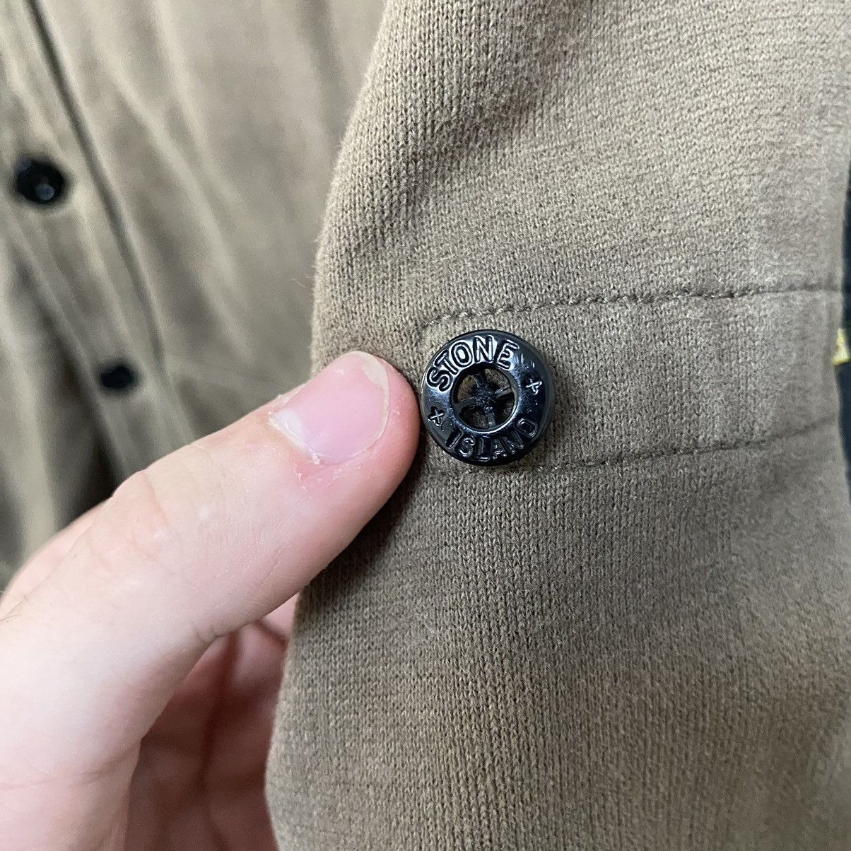 Stone Island Vintage Stone island cardigan Size US L / EU 52-54 / 3 - 13 Thumbnail