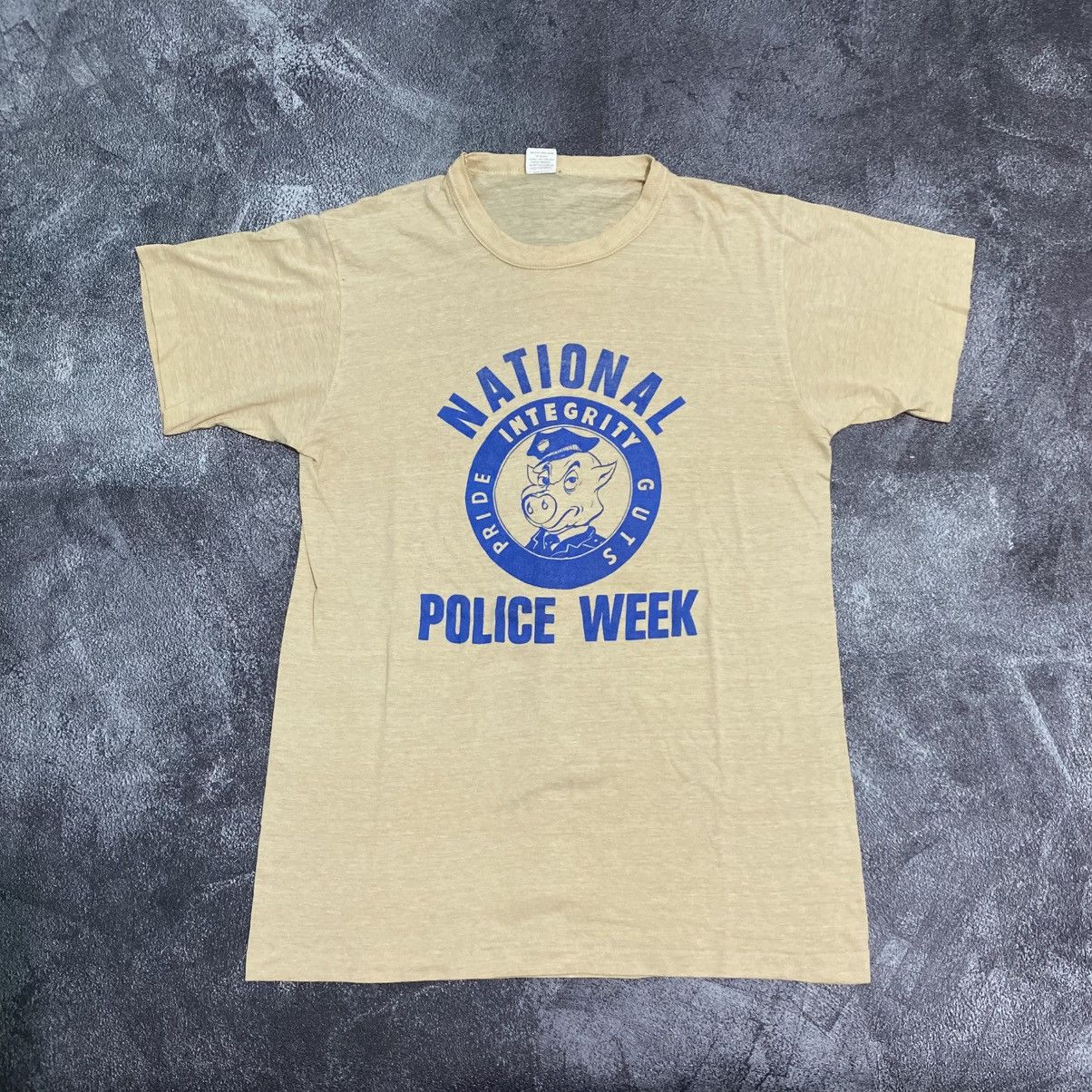 Vintage Vintage Very Rare National Police Week 80s Tee Size US M / EU 48-50 / 2 - 1 Thumbnail
