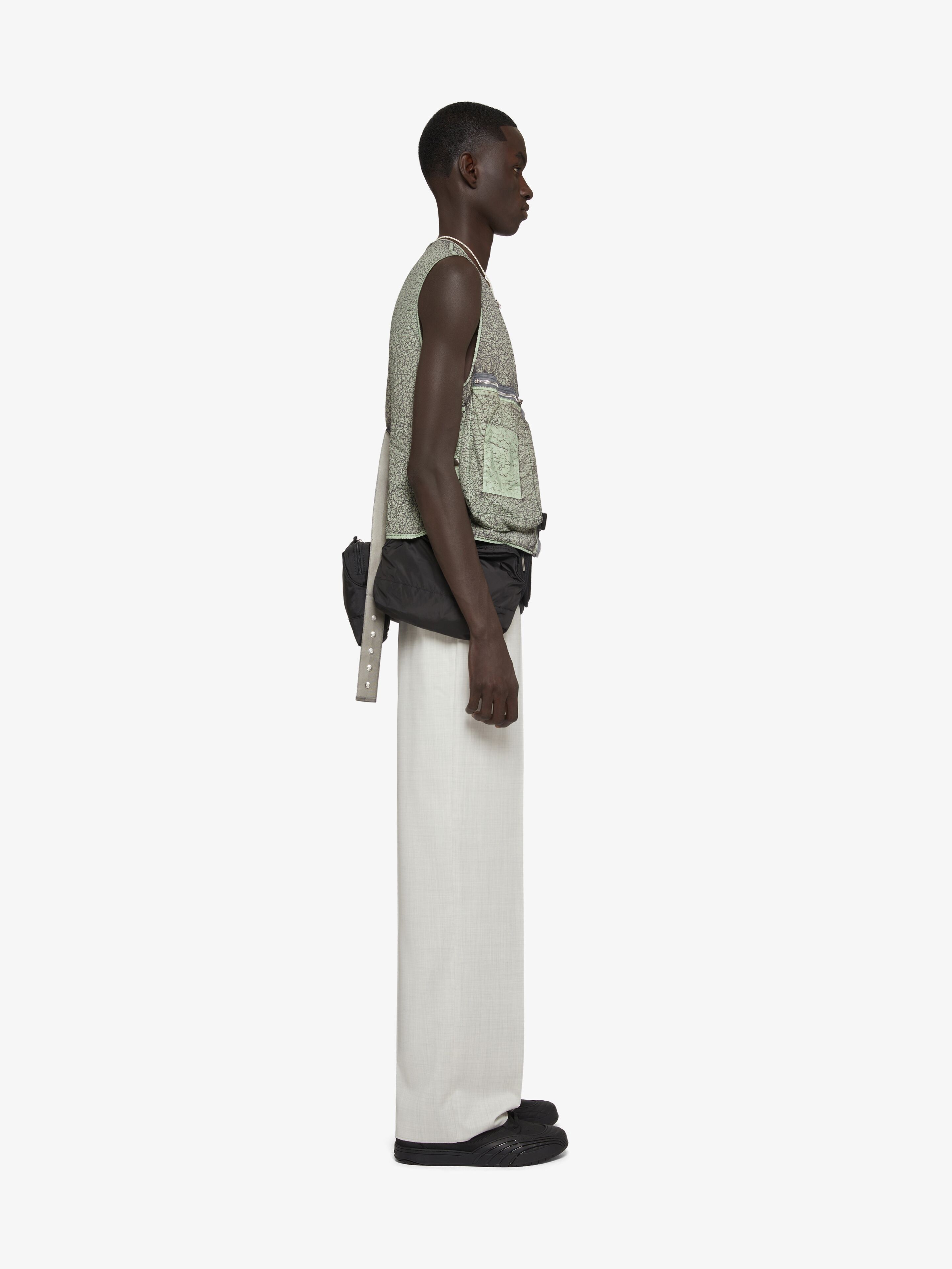Givenchy o1w1db10325 Radio Vest in Medium Grey Size US L / EU 52-54 / 3 - 3 Thumbnail