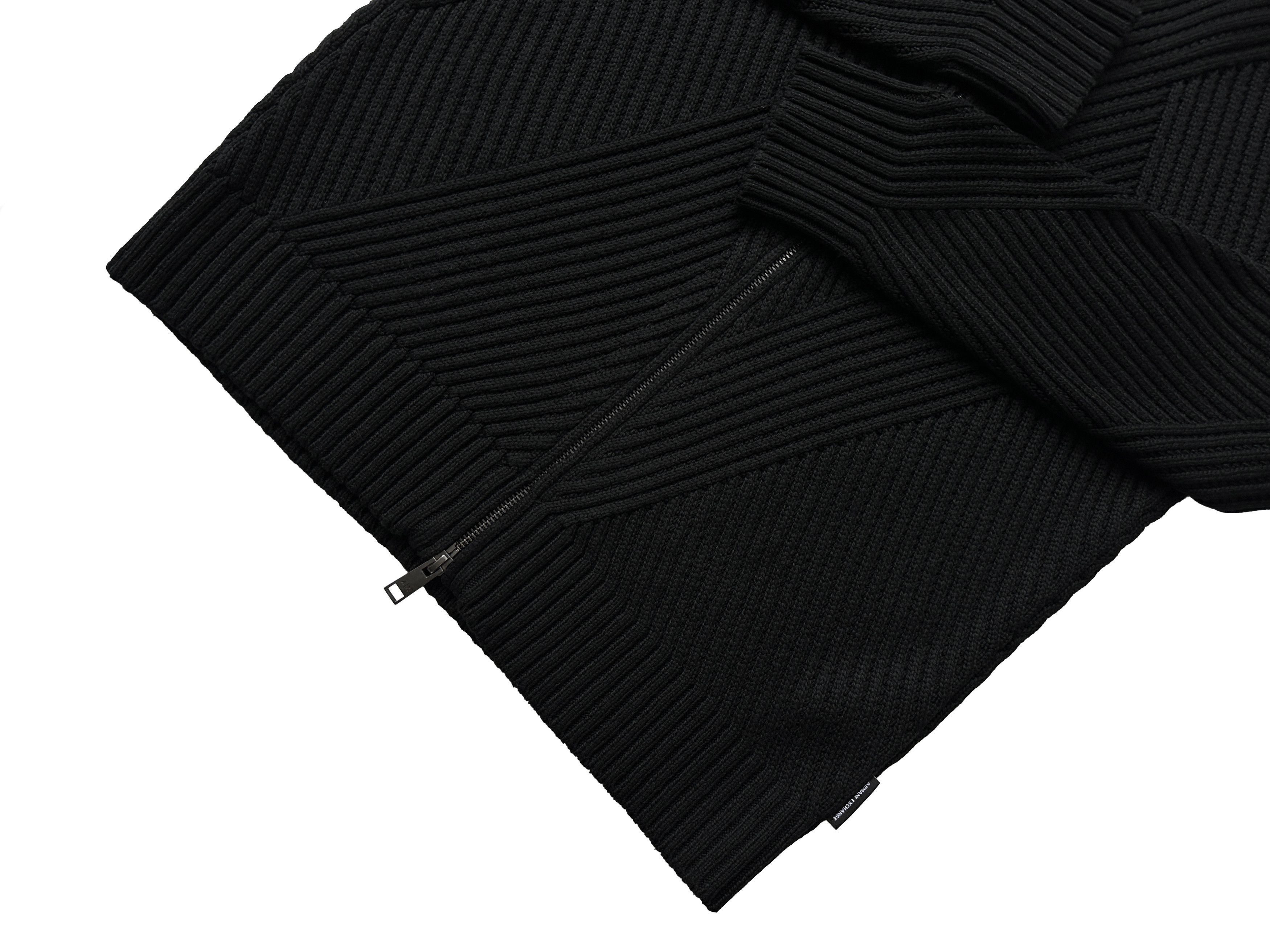 Armani Exchange Armani Exchange black zip sweater Size US S / EU 44-46 / 1 - 7 Thumbnail