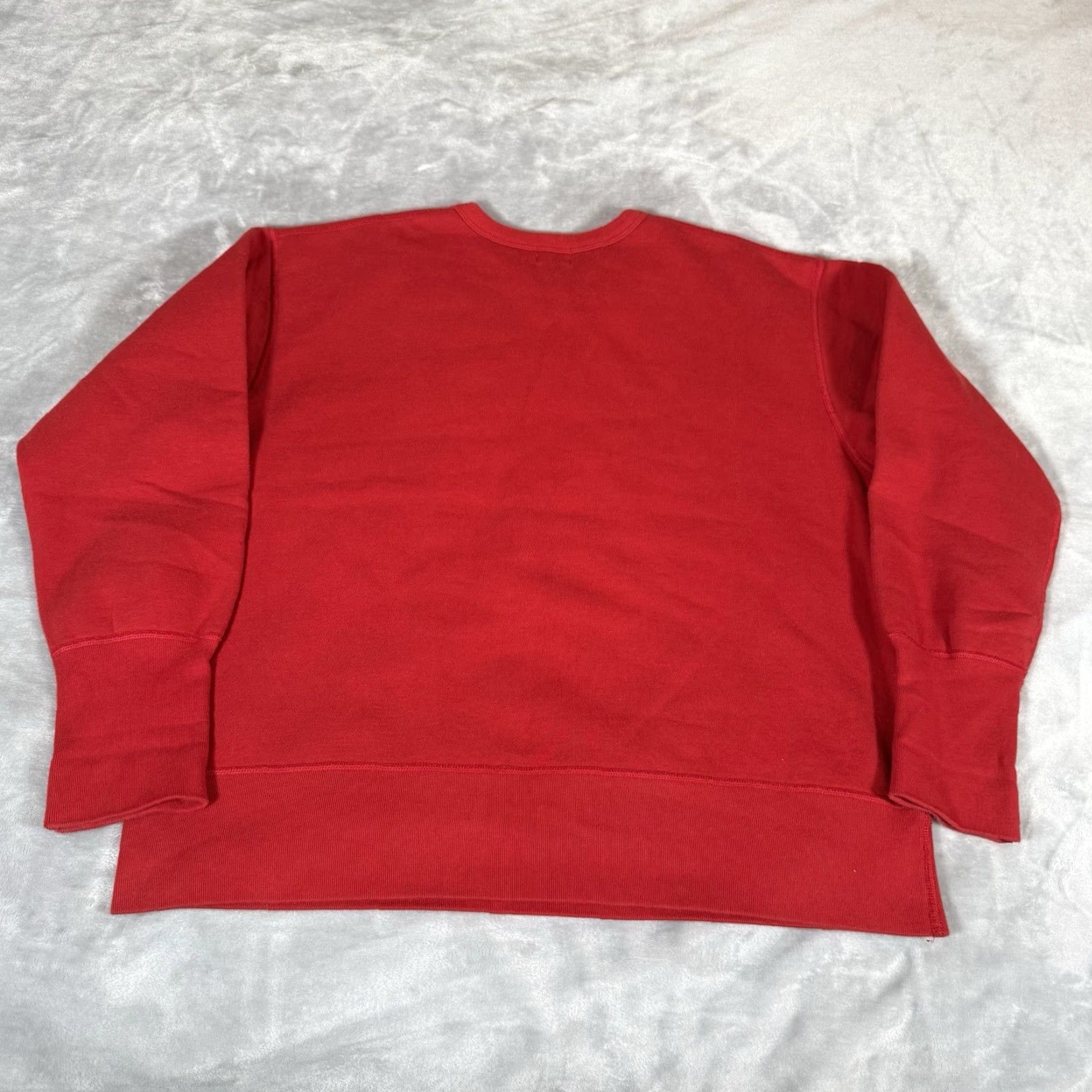 Calvin Klein VINTAGE Calvin Klein Jeans Sweatshirt Mens Large Red 90s Logo Graphic Pullover Crew Neck, Fleece, Cotton-Polyester, Made in USA, Pre-owned Mens L Size US L / EU 52-54 / 3 - 5 Thumbnail