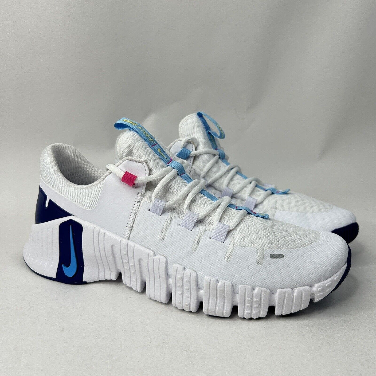 image of Nike Shoes Free Metcon 5 “White Aquarius Blue” 2024, Men's (Size 11)