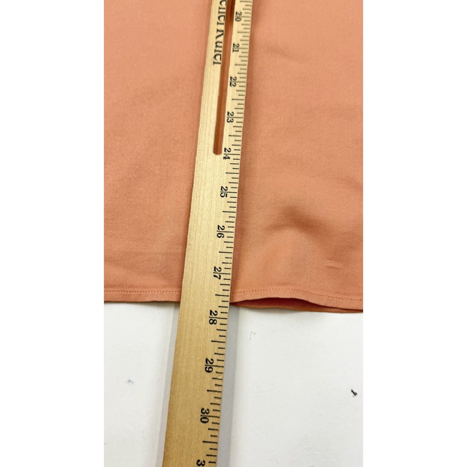 Talbots Talbots Shirt Womens 12 Tan Pure Silk Short Sleeve Button Front Camp Blouse Size XL / US 12-14 / IT 48-50 - 7 Thumbnail