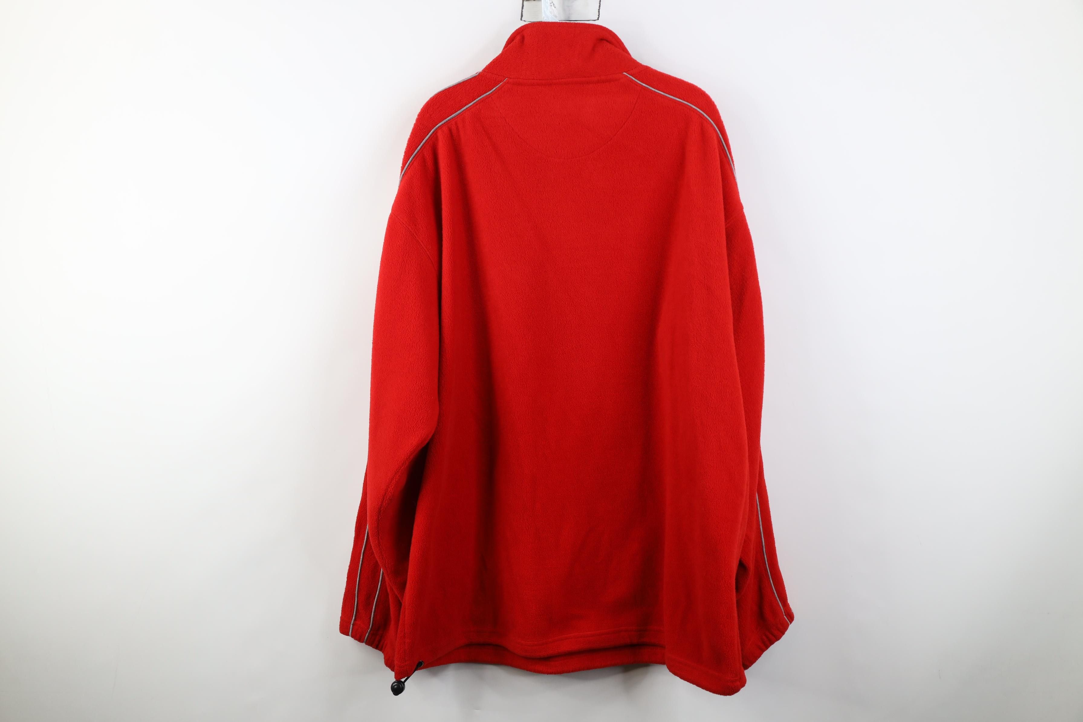 Vintage Vintage Ohio State University 1/4 Zip Fleece Sweater Size US XL / EU 56 / 4 - 11 Thumbnail