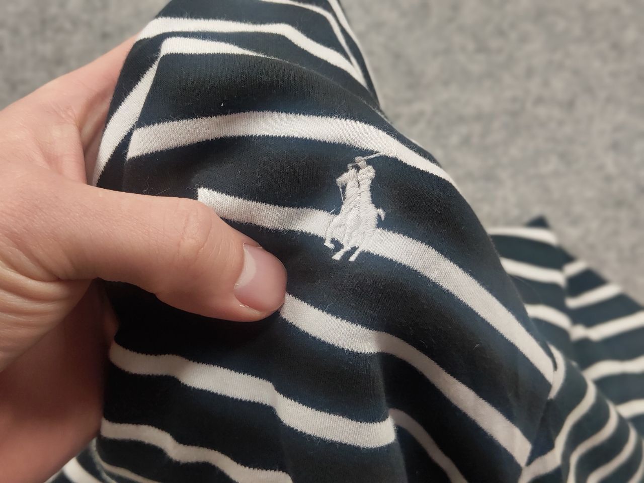 Polo Ralph Lauren Vintage Polo Ralph Lauren Black Striped Long sleeve Y2K Size US L / EU 52-54 / 3 - 11 Thumbnail