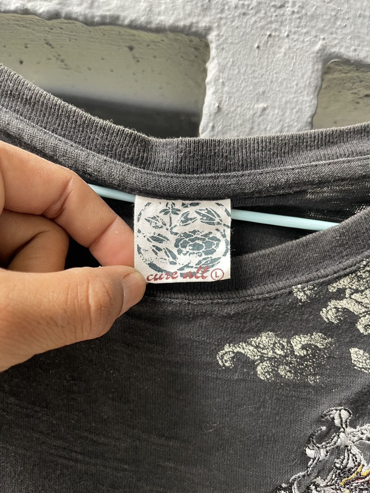 Japanese Brand Sukajan motif dragon long sleeve shirt Size US L / EU 52-54 / 3 - 7 Thumbnail