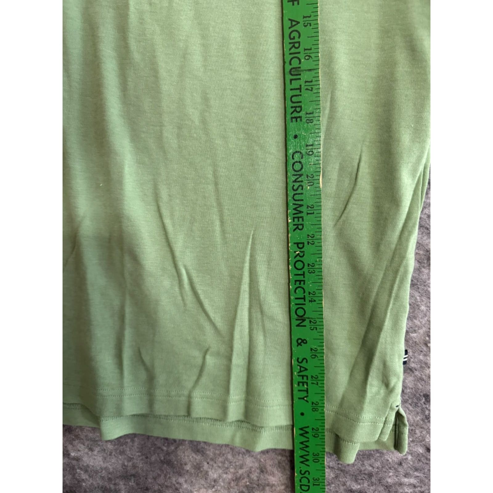 Nautica Nautica Polo Shirt Mens XL Green Striped Long Sleeve Sail Logo Preppy Casual Shirt Size US XL / EU 56 / 4 - 4 Thumbnail