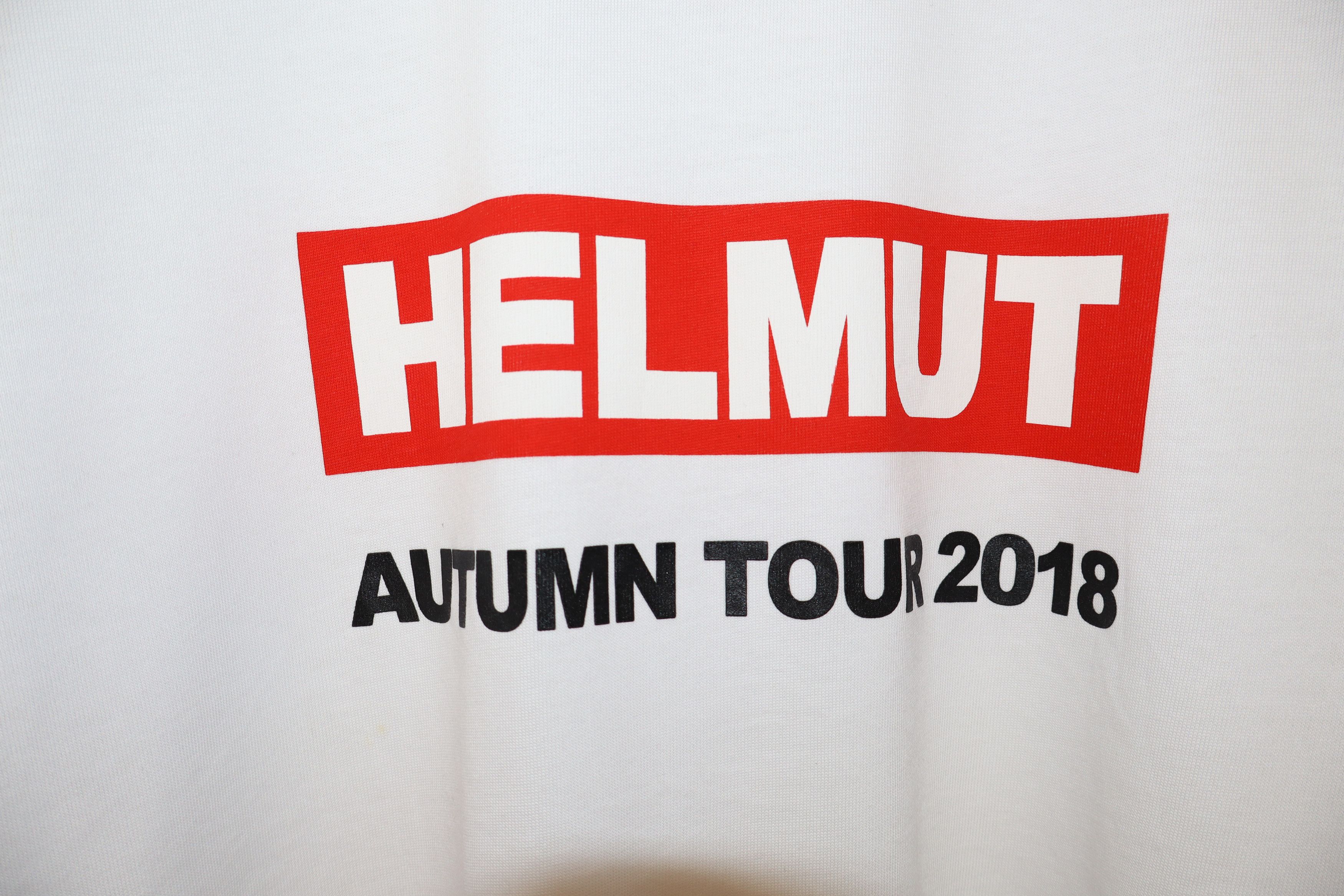 Helmut Lang Autumn Tour 2018 t-shirt Size US M / EU 48-50 / 2 - 4 Thumbnail