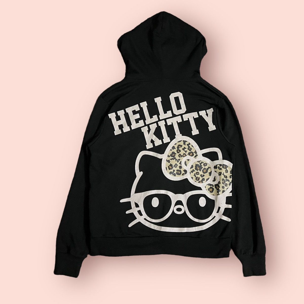 Cartoon Network × Japanese Brand VINTAGE HELLO KITTY HOODED ZIPPER SWEATSHIRT Size US M / EU 48-50 / 2 - 1 Thumbnail