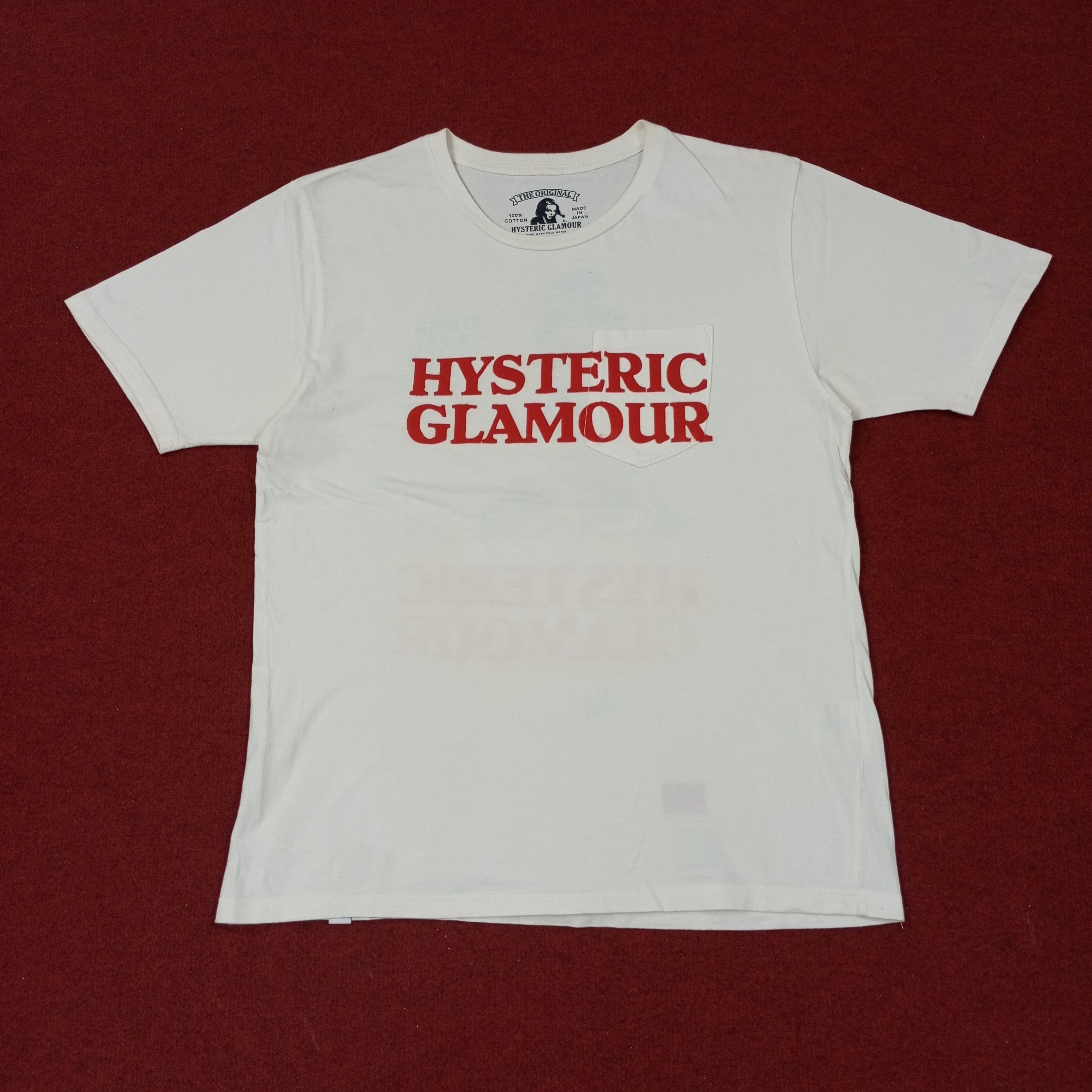 Hysteric Glamour Hysteric Glamour Japanese Brand Custom Art Tshirt c223n56 Size US M / EU 48-50 / 2 - 3 Thumbnail