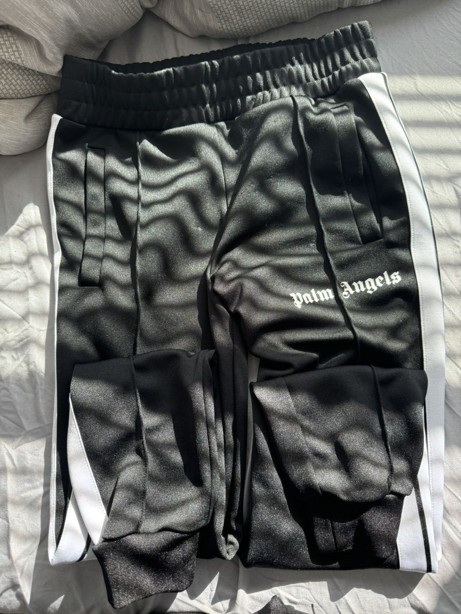 Palm Angels Cuffed Track Pants