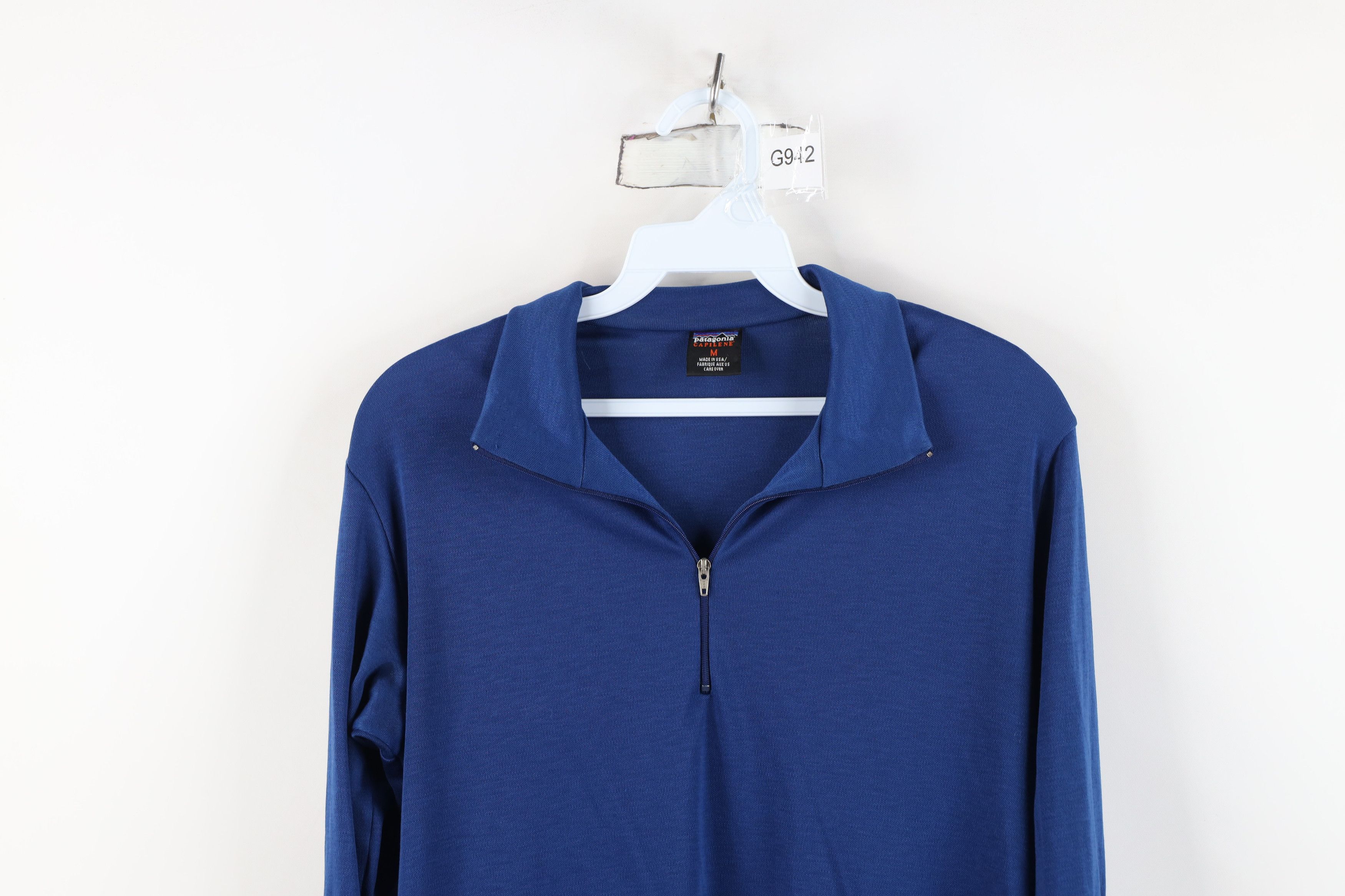 Patagonia Vintage 90s Patagonia Capilene Zip Pullover Shirt Top USA Size M / US 6-8 / IT 42-44 - 2 Thumbnail