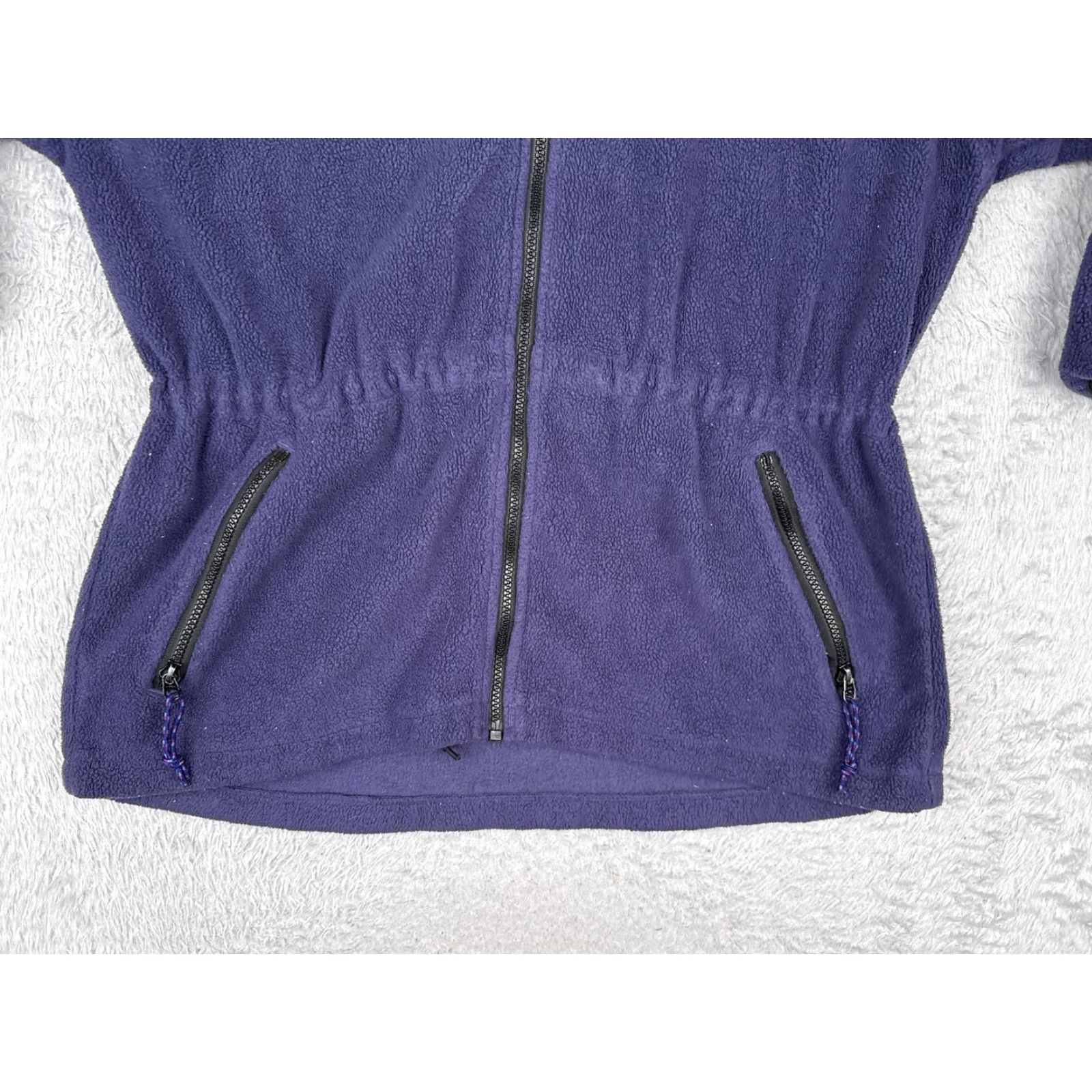 Vintage VINTAGE Columbia Jacket Womens Large Purple Full Zip Waist Cinch 90s Size L / US 10 / IT 46 - 7 Thumbnail