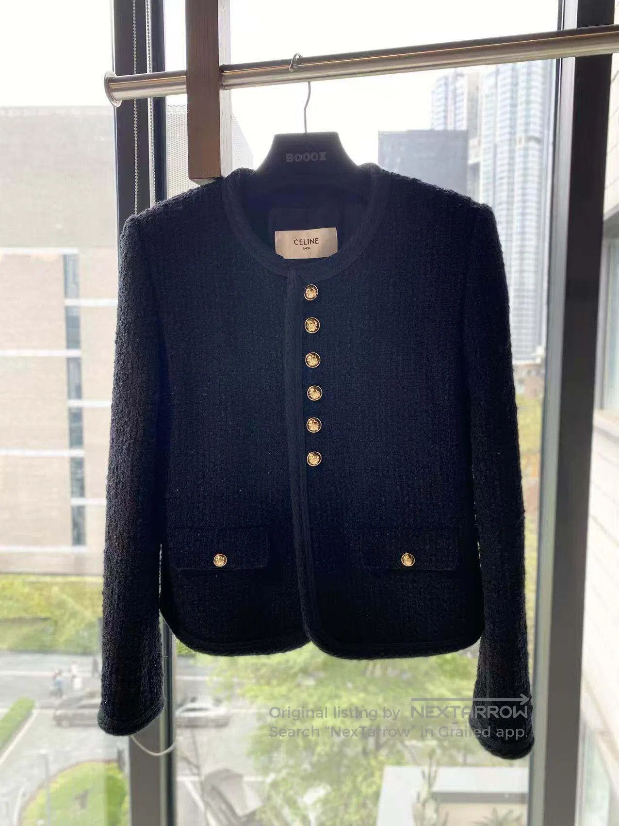Celine Celine Little fragrant wind gold buckle jacket| Size XS / US 0-2 / IT 36-38 - 2 Thumbnail