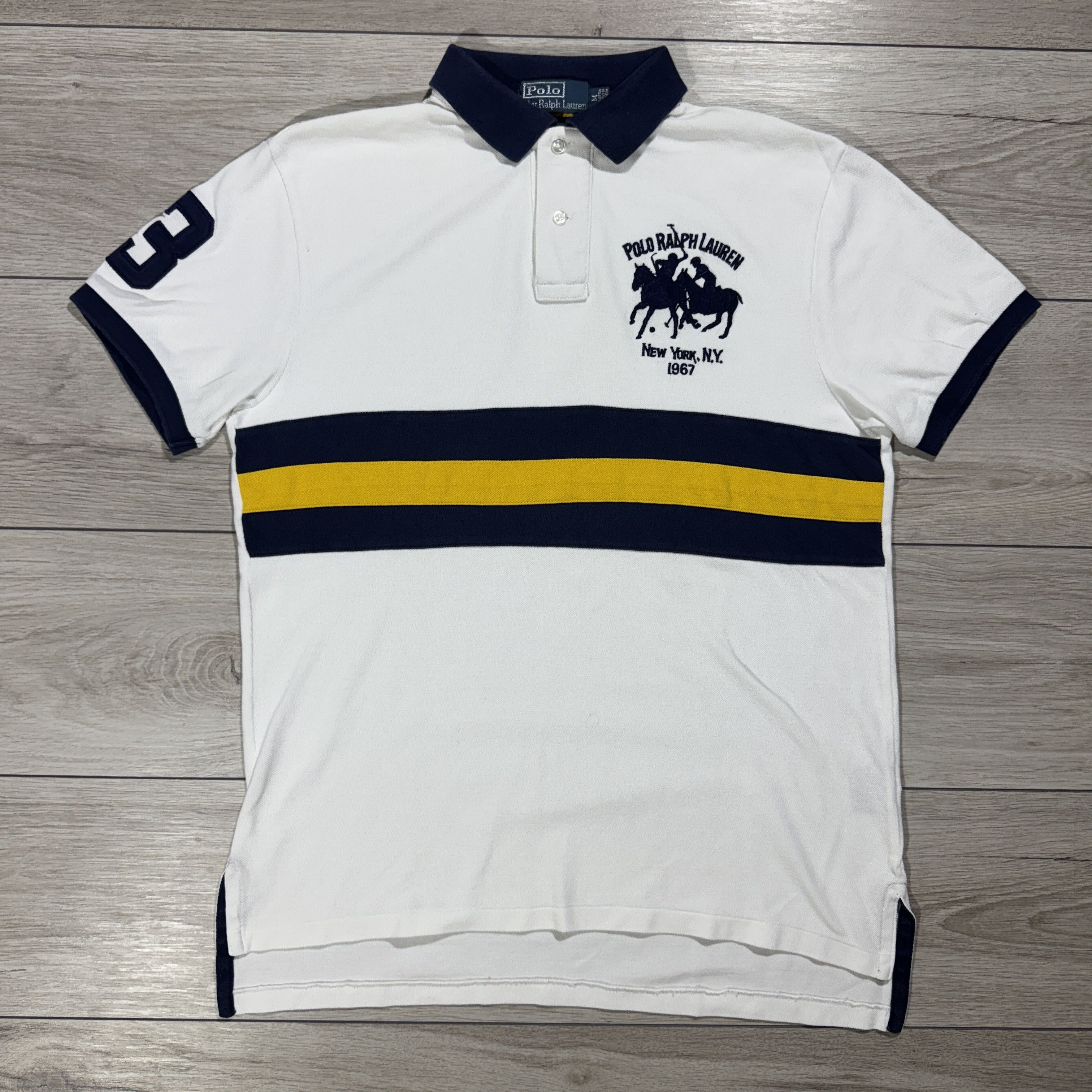 Polo Ralph Lauren Vintage Polo Ralph Lauren Polo Team 3 Chief Keef Style Size US M / EU 48-50 / 2 - 1 Thumbnail