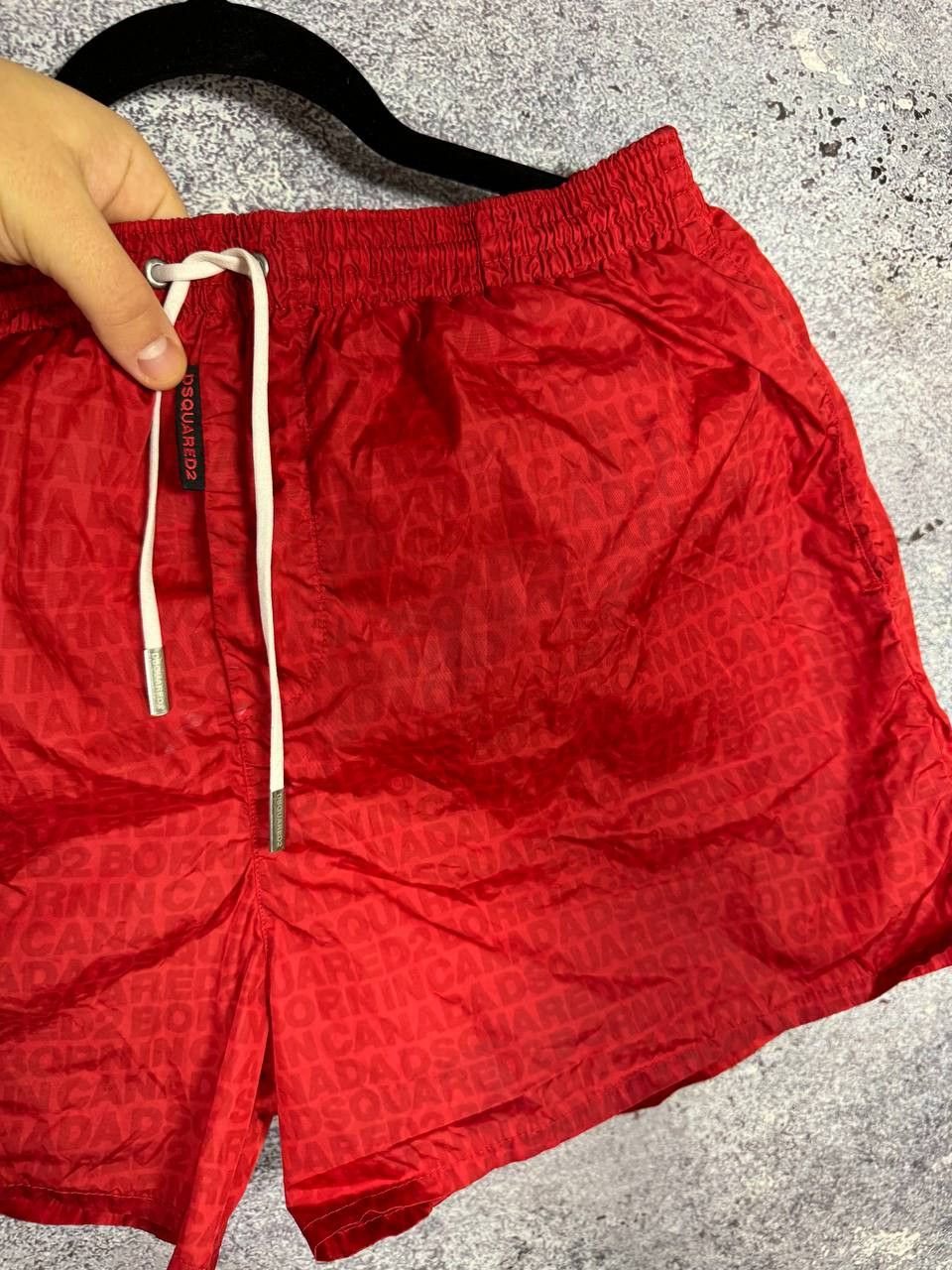 Vintage Dsquared2 Born in Canada Swimwear Monogram Shorts 50 size Size US 34 / EU 50 - 8 Thumbnail