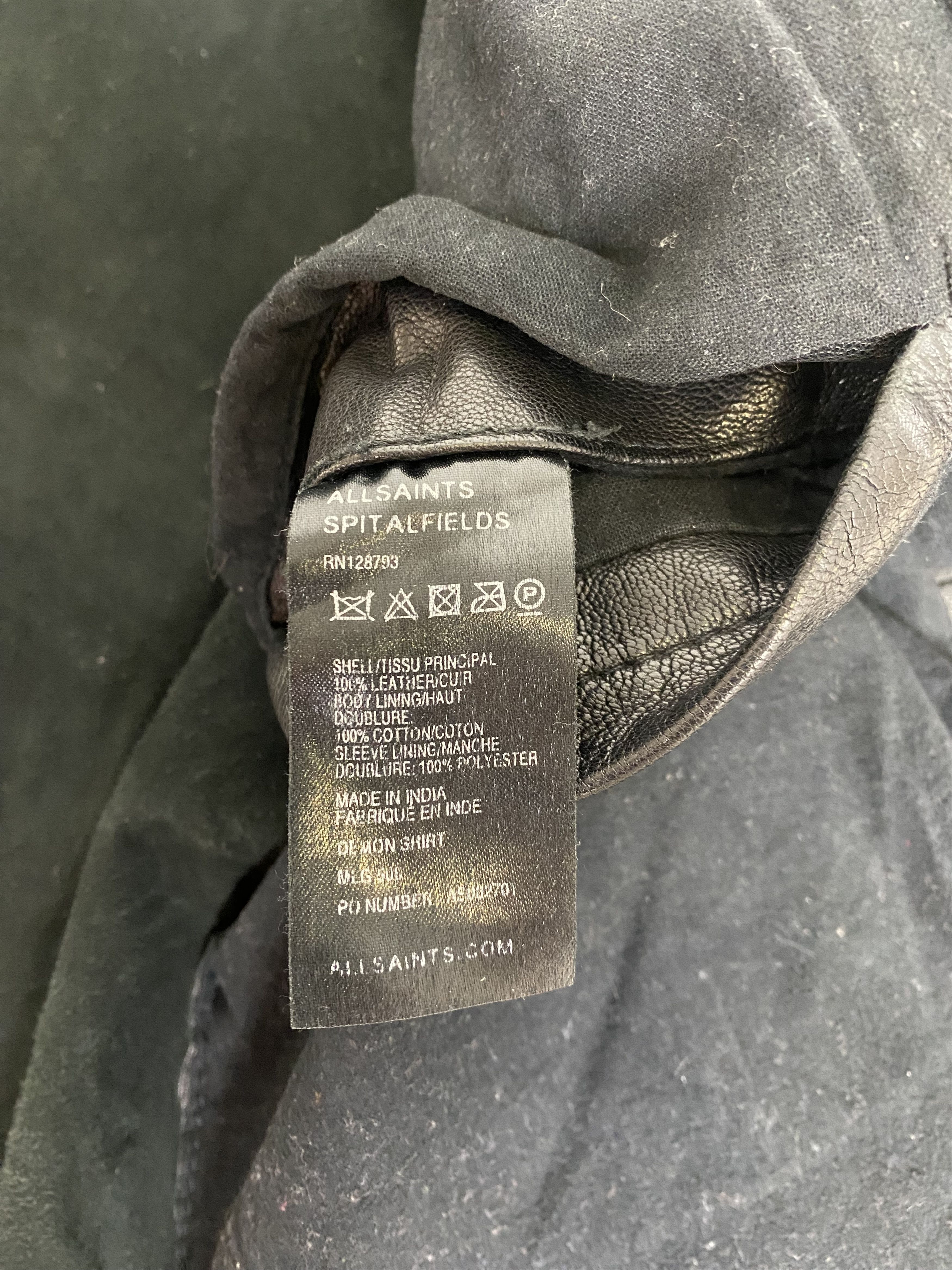 Allsaints Allsaints Leather Jacket Shirt Size US M / EU 48-50 / 2 - 9 Thumbnail