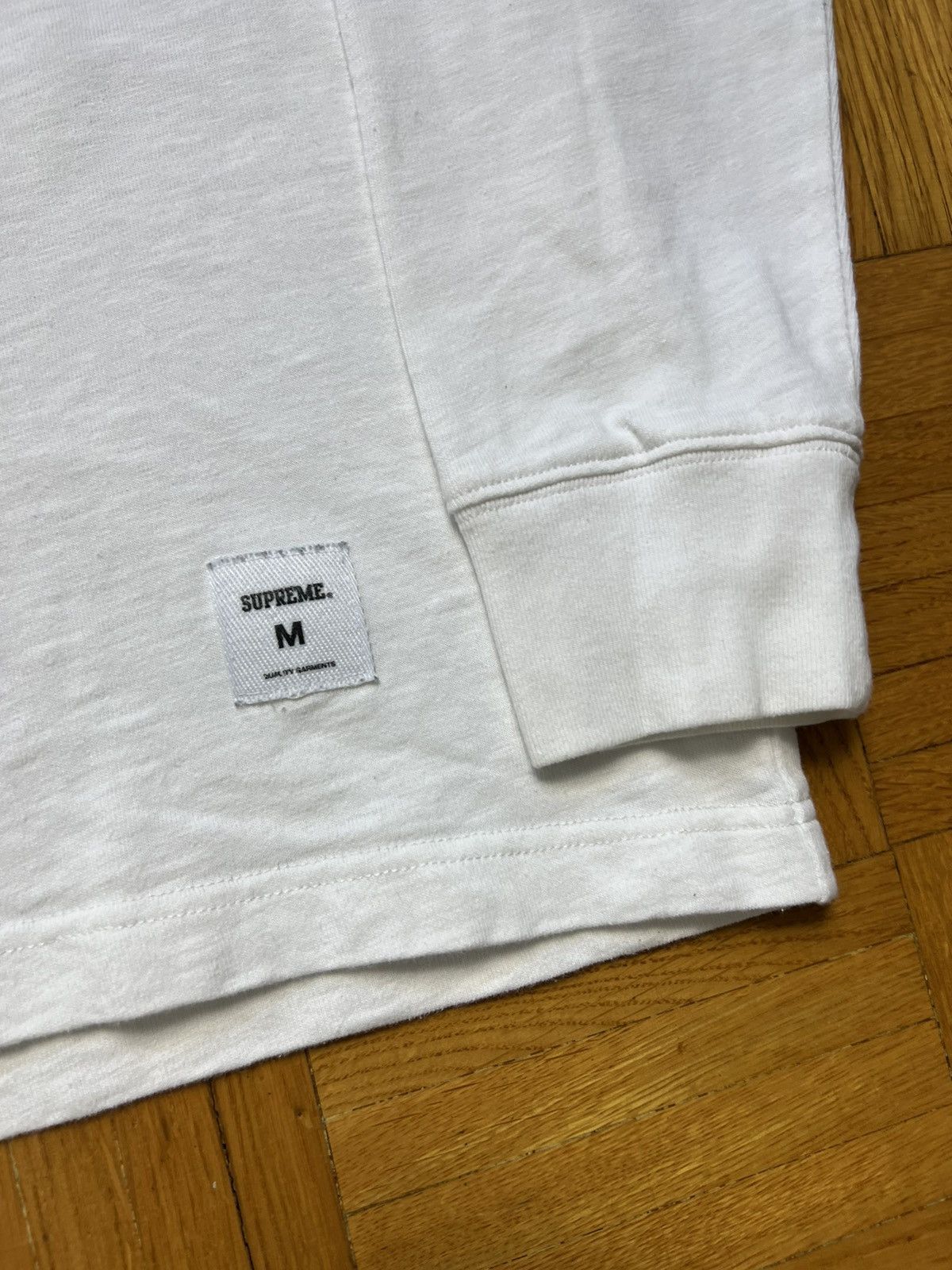 Supreme Hoodie Supreme SS17 big logo white label Size US M / EU 48-50 / 2 - 6 Thumbnail