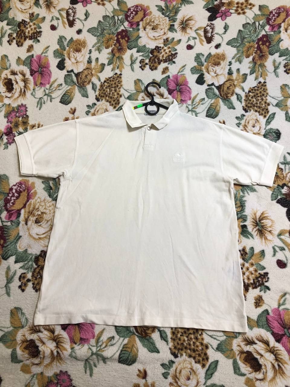 Versace Vintage Versace Sport Tennis White Tshirt polo Size US L / EU 52-54 / 3 - 1 Thumbnail
