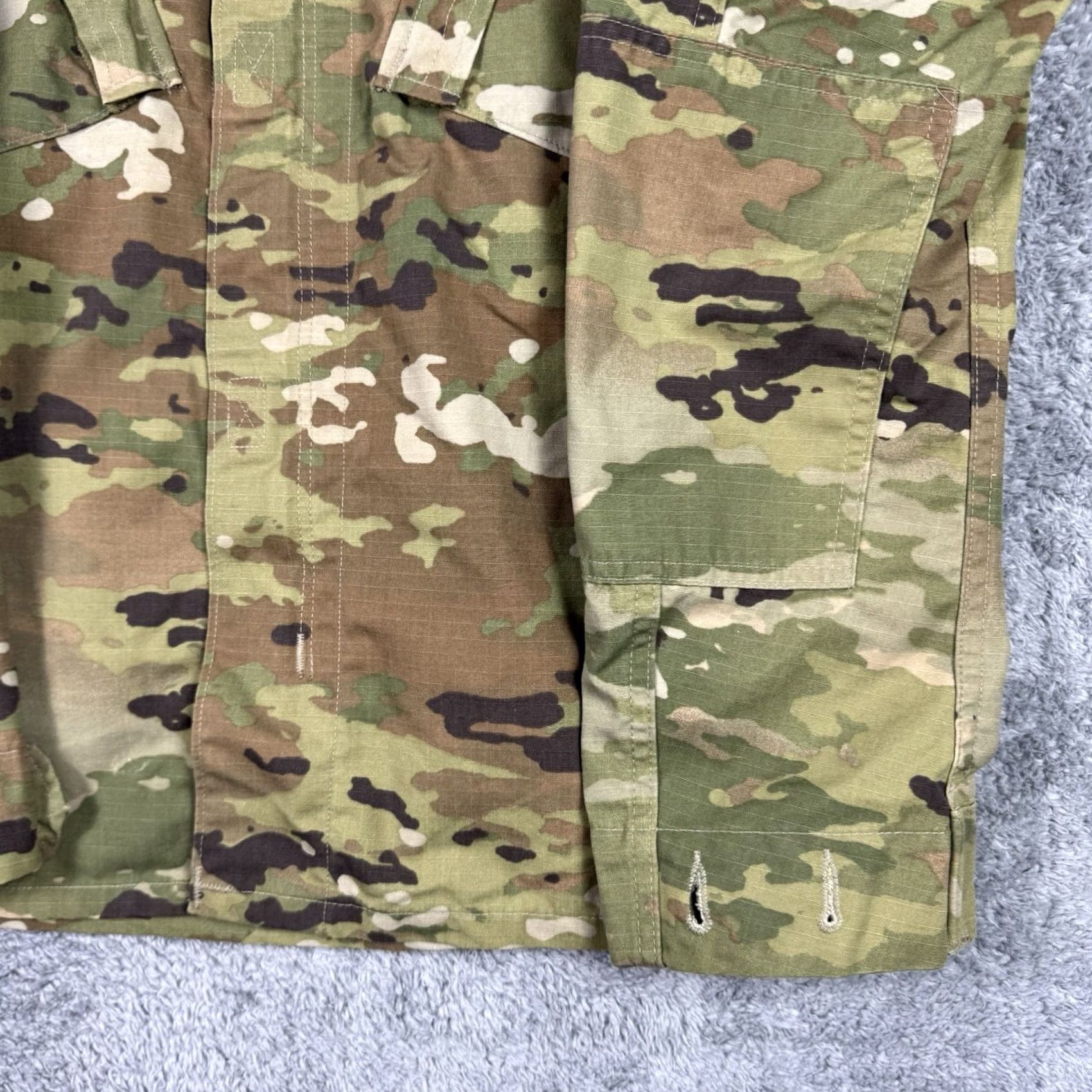 Vintage US Army Jacket S Coat Combat Uniform Reg Short Trouser Perimeter Insect Guard Size US 29 - 3 Thumbnail