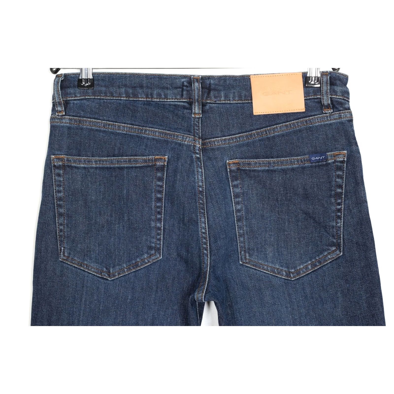 Gant GANT HAYES Slim Stretch Jeans Men 32/34 Blue Regular 5-Pocket Denim Stretch Size US 32 / EU 48 - 4 Thumbnail