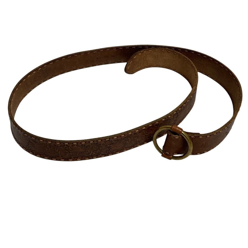 Ralph Lauren Ralph Lauren Lauren Ralph Lauren Carved Leather Belt Leather Belt DUTY FREE for USA Size ONE SIZE - 1 Thumbnail