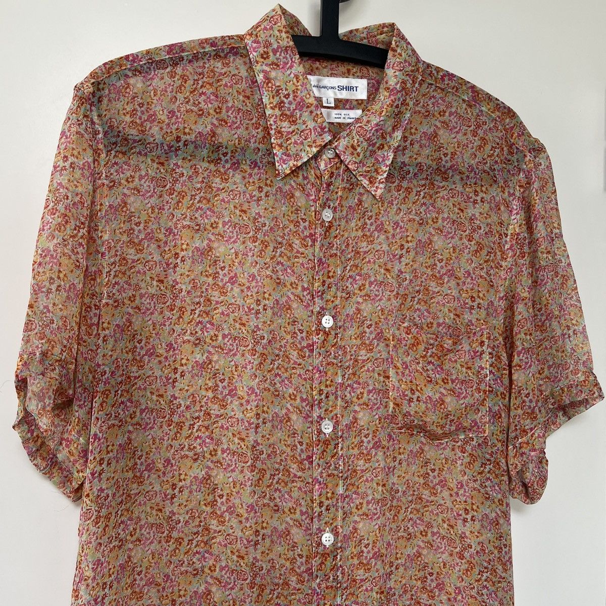 Comme des Garcons Comme Des Garcons Floral Shirt Size US L / EU 52-54 / 3 - 2 Thumbnail
