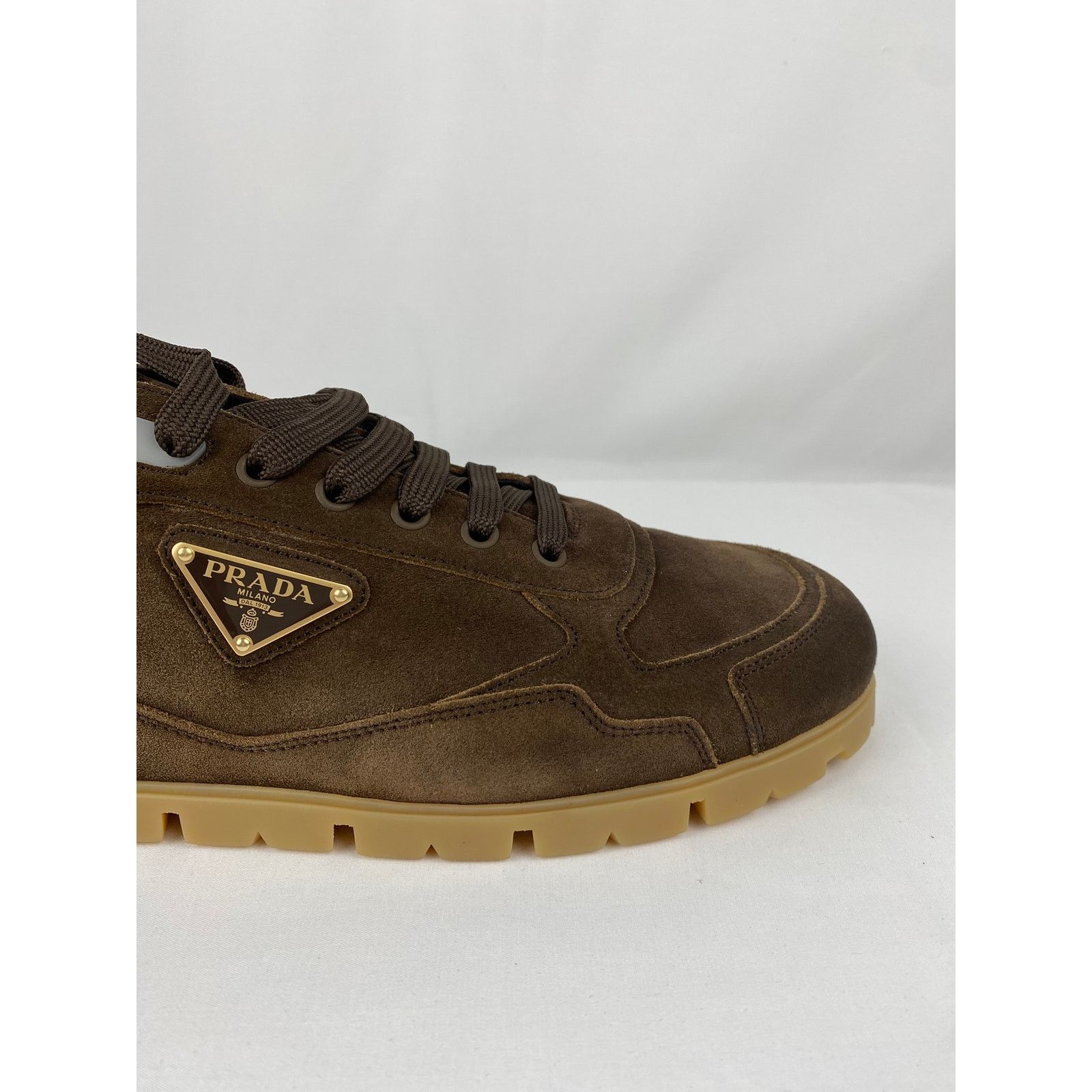 Prada o1rshd1 Calzature Uomo in Moro Size US 12 / EU 45 - 3 Thumbnail
