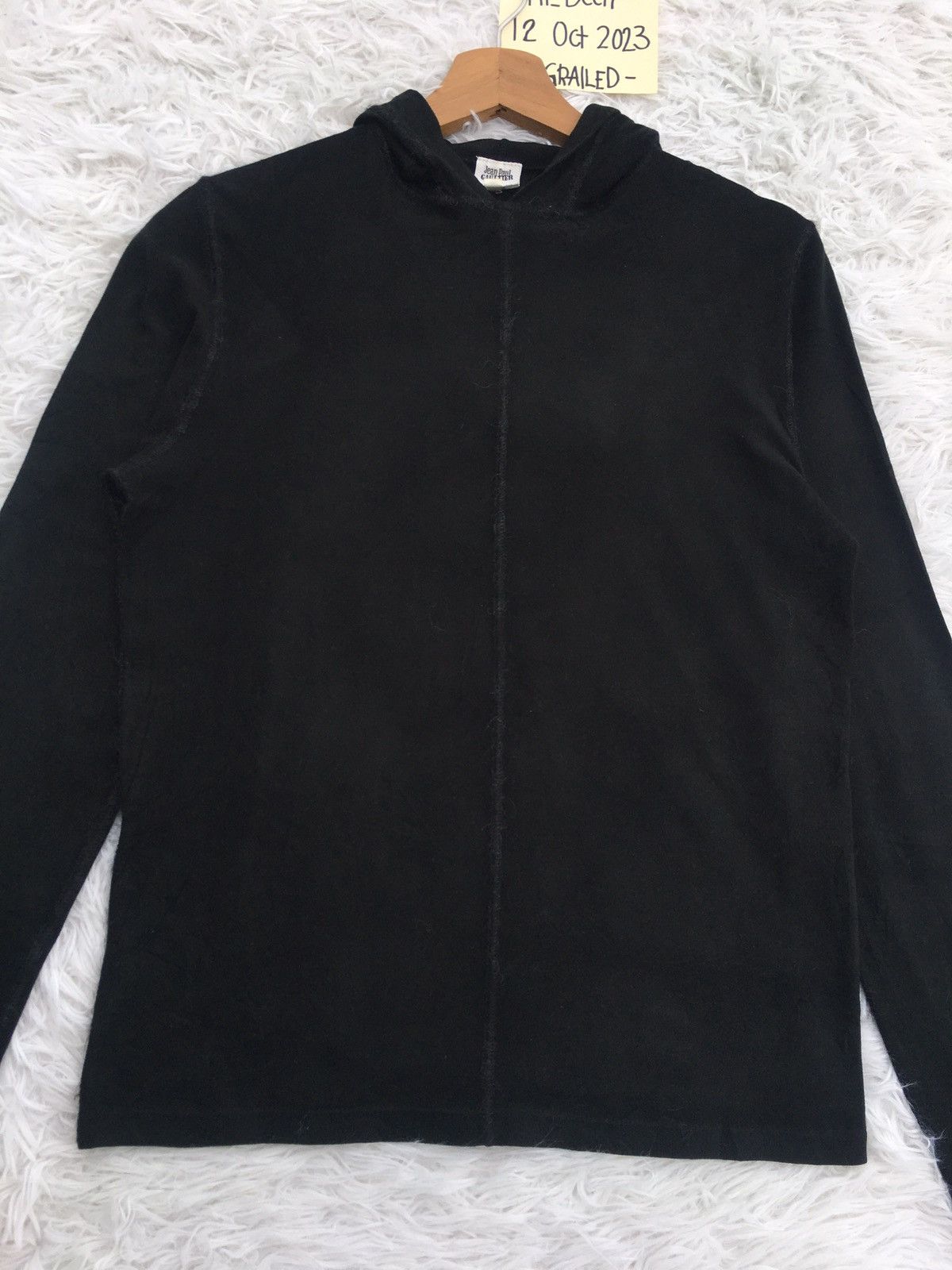 Jean Paul Gaultier Rare Vintage Jean Paul Gaultier Longsleeve Hoodie Shirt Size US S / EU 44-46 / 1 - 7 Thumbnail