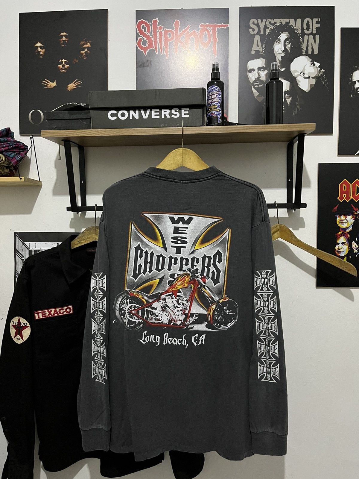 Vintage × West Coast Choppers Vintage west coast choppers long sleeve Size US L / EU 52-54 / 3 - 1 Thumbnail