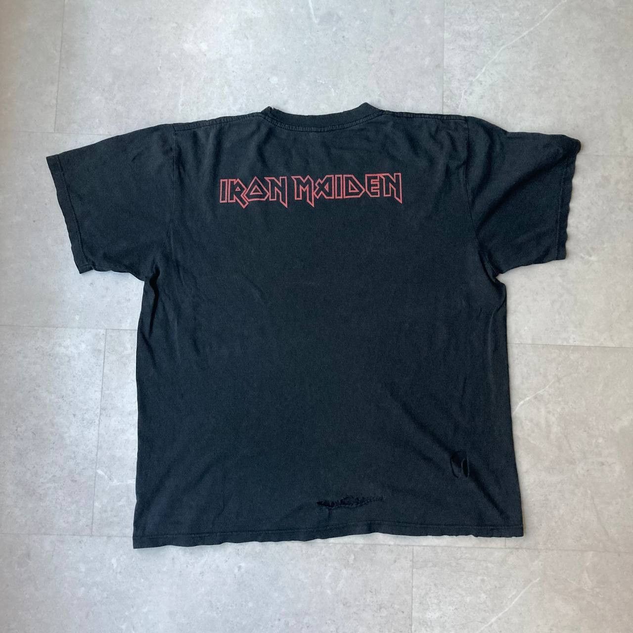 Band Tees Vintage Iron Maiden Heavy Metal Rock Band Tour Distressed Size US XL / EU 56 / 4 - 12 Thumbnail