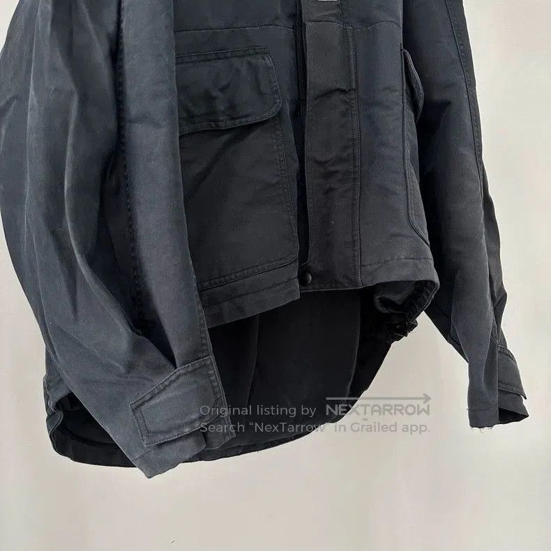 Balenciaga Balenciaga Political Campaign Logo Parka Jacket. Size US XL / EU 56 / 4 - 5 Thumbnail