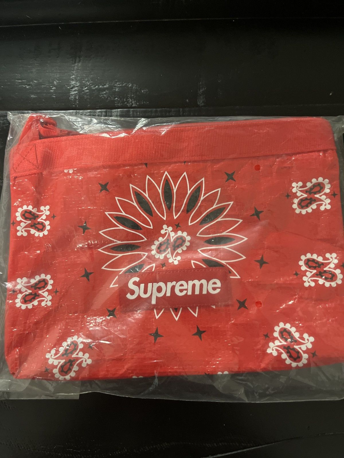 Supreme Bandana print tarp bag Size ONE SIZE - 1 Thumbnail