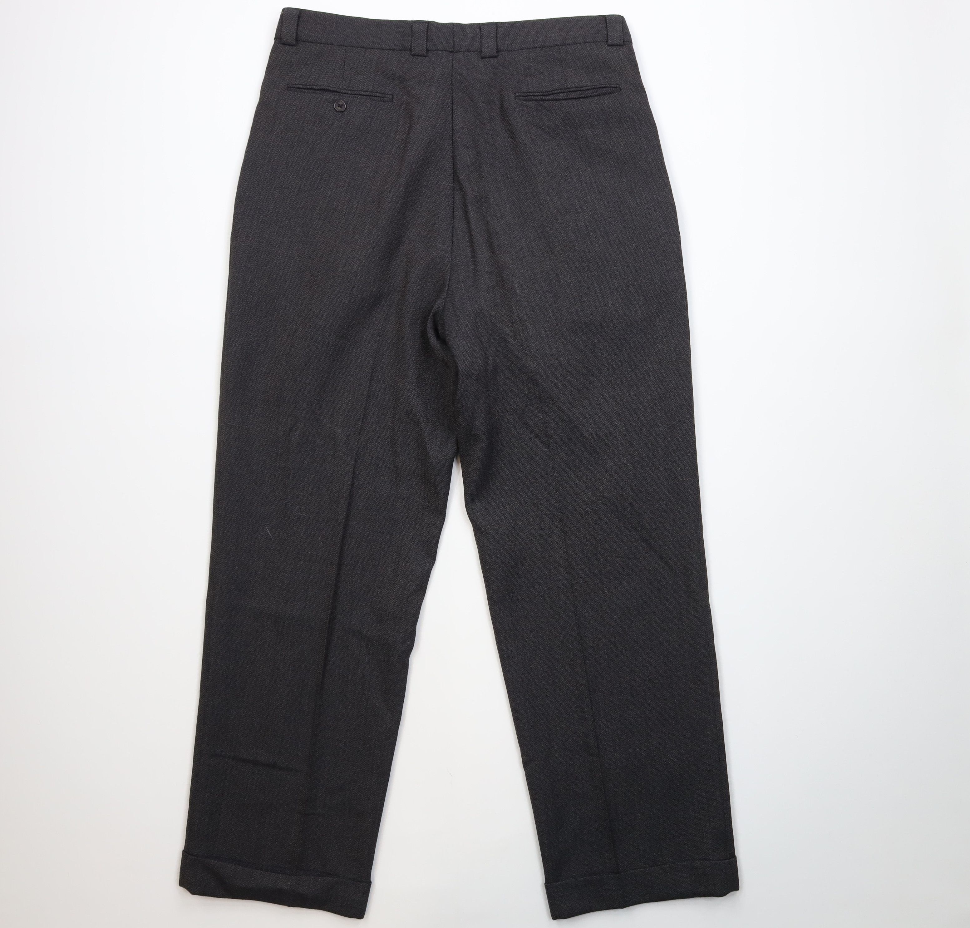 Vintage Vintage 90s Streetwear Gabardine Blend Wide Leg Chino Pants Size US 34 / EU 50 - 10 Thumbnail