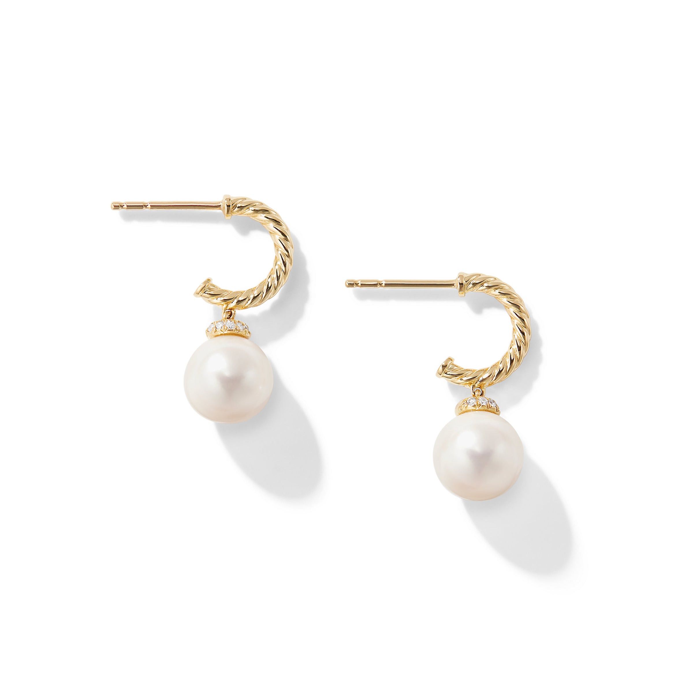 David Yurman o1w1db11025 E12817D Gold Earrings in Golden Size ONE SIZE - 2 Thumbnail