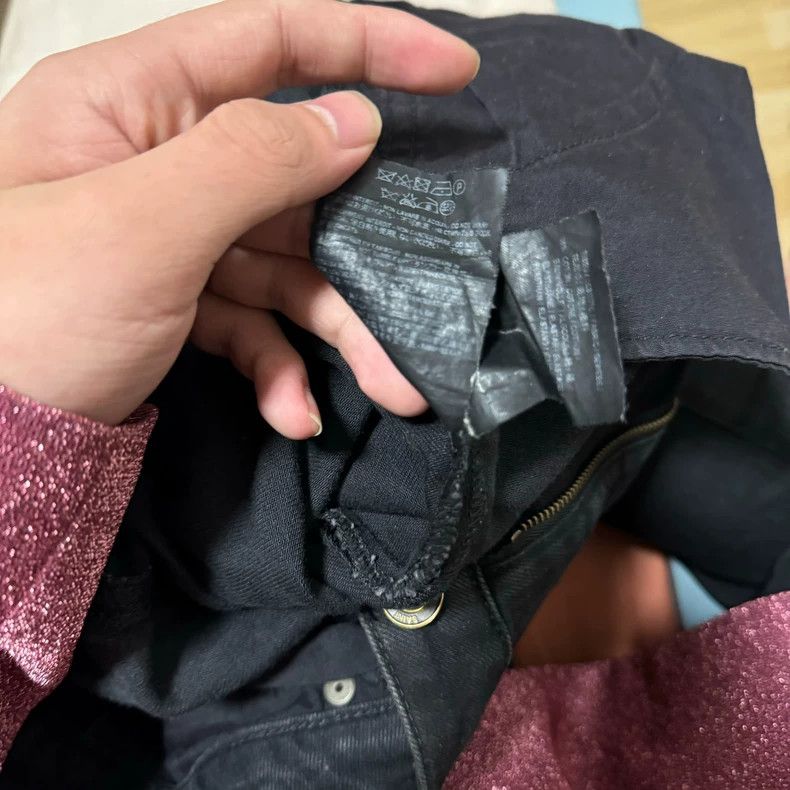 Saint Laurent Paris saint Laurent parisD05 Basic Black Jeans 2503-Nextarrow Size US 26 / EU 42 - 6 Thumbnail