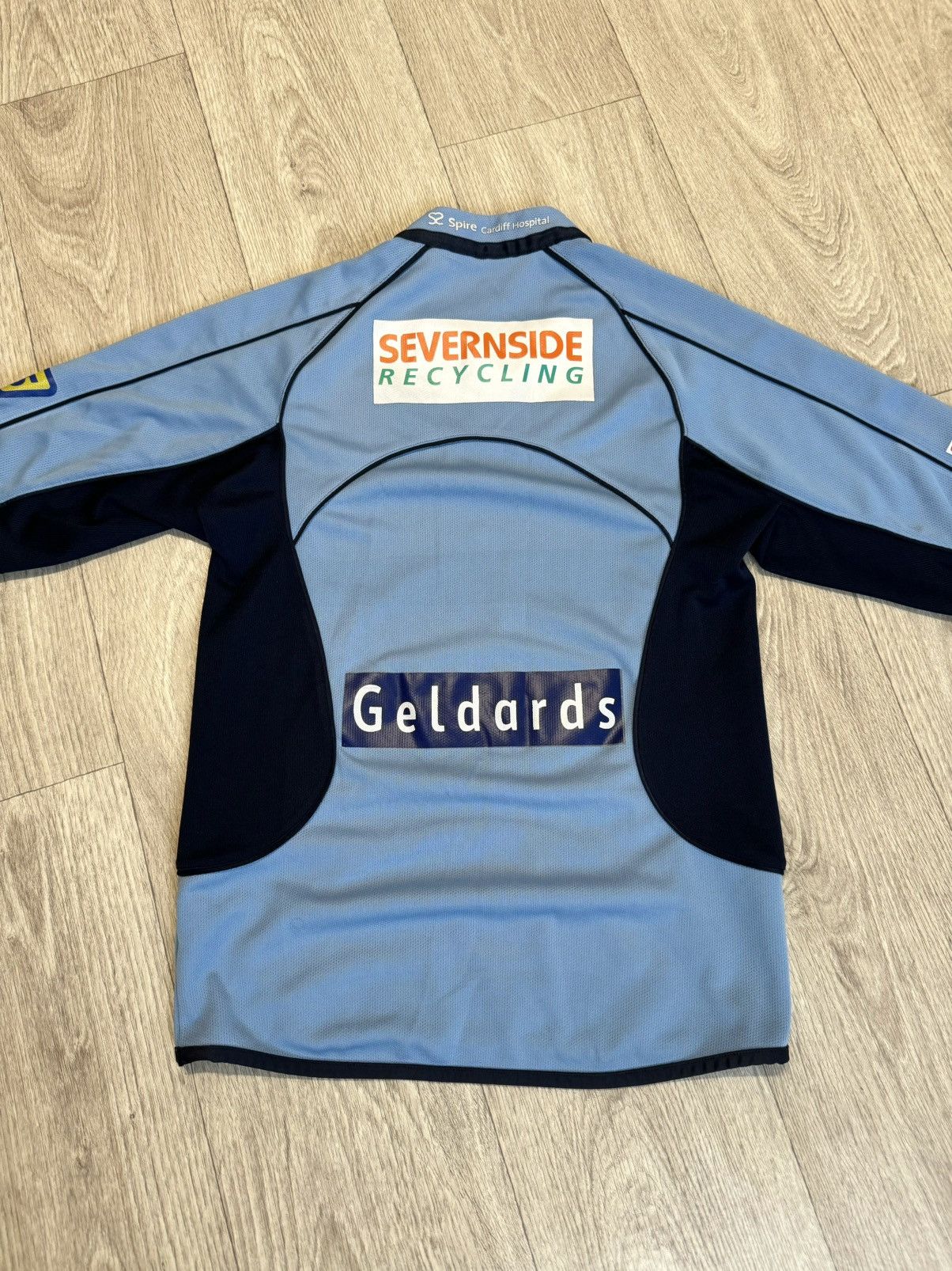 Canterbury of New Zealand 🔷Vintage Canterbury Cardiff Blues 2008/09 Rugby Shirt Jersey Size US S / EU 44-46 / 1 - 7 Thumbnail