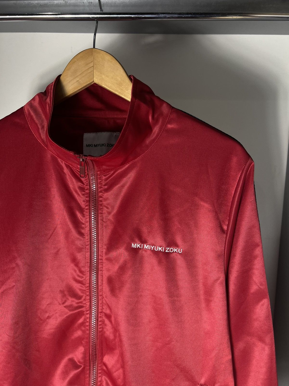 Mki Miyuki Zoku MKI MIYUKI ZOKU TRACK ZIP JACKET LIGHT SPORTSWEAR Y2K Size US M / EU 48-50 / 2 - 10 Thumbnail